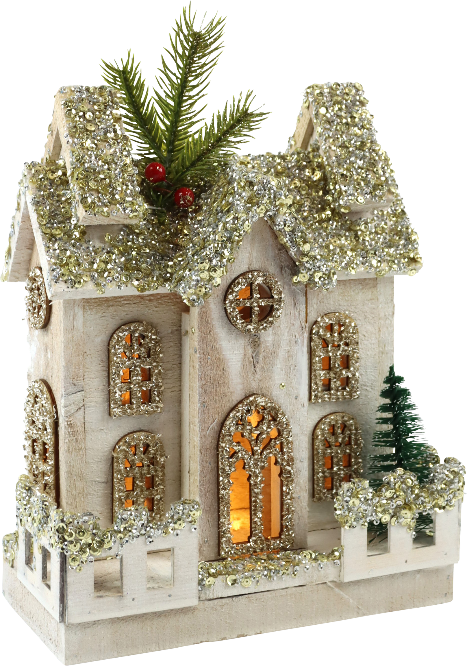 1014 LED-HAUS WINTER VILLAGE