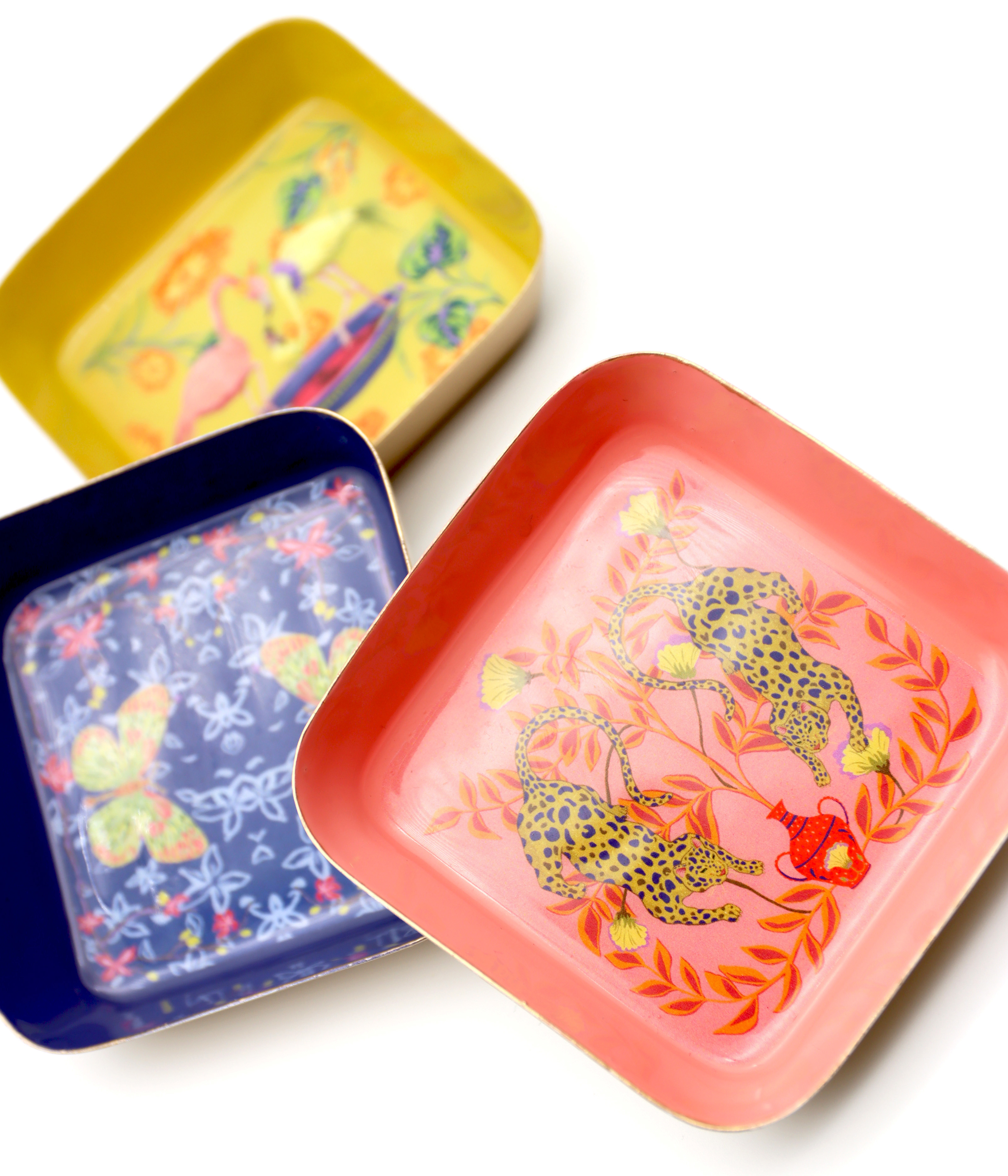 1099 PIATTINI ASIAN FAUNA  3PZ