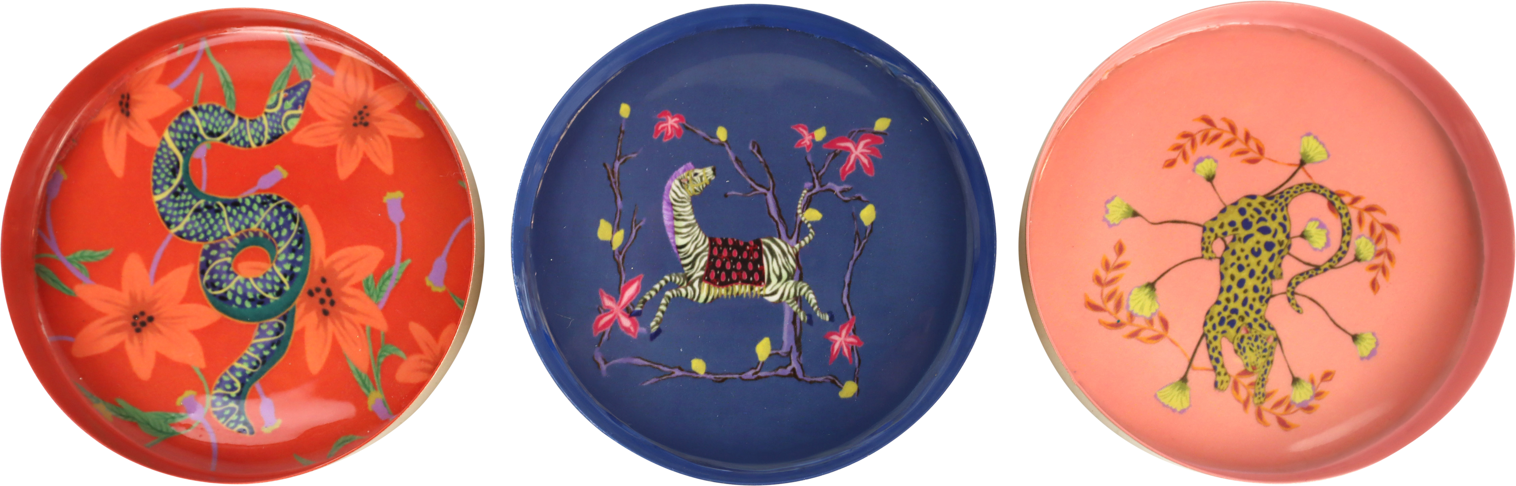 1154 PIATTI ASIAN FAUNA  3PZ