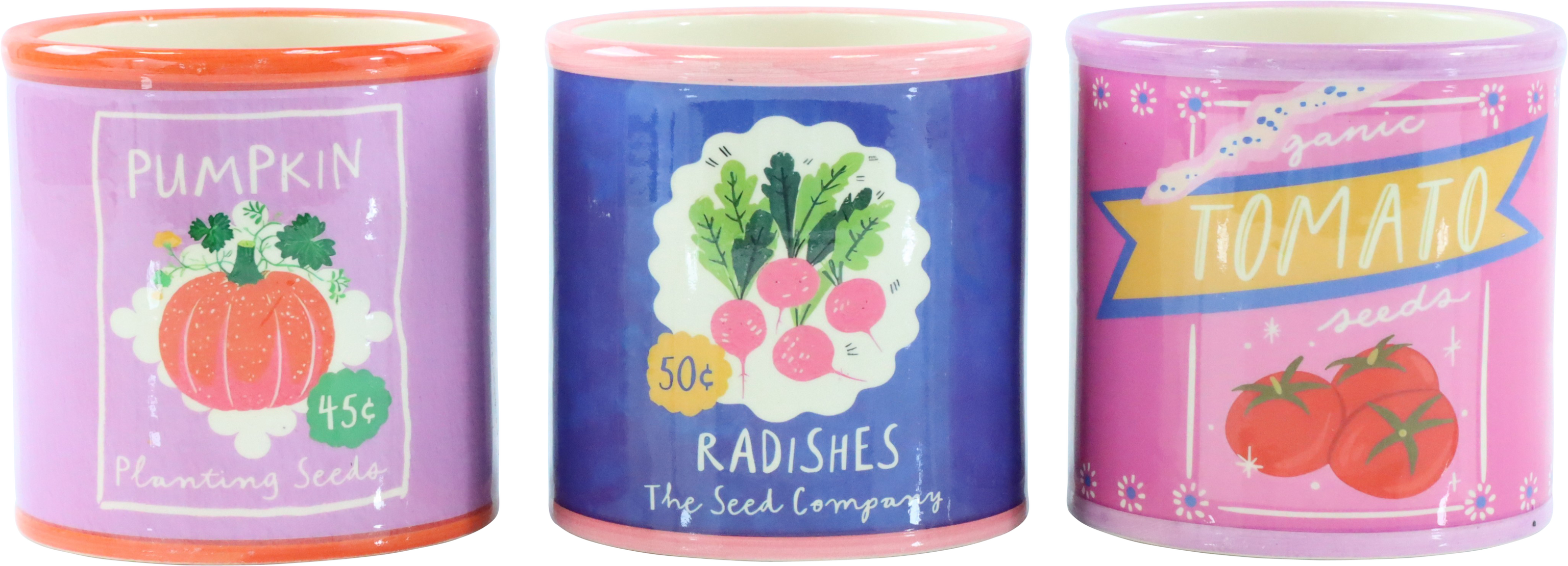 1182 ÜBERTÖPFE VEGGIE GARDEN  S/3