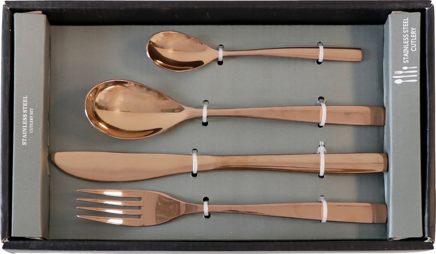 1210 CUTLERY COPPERY  S/24