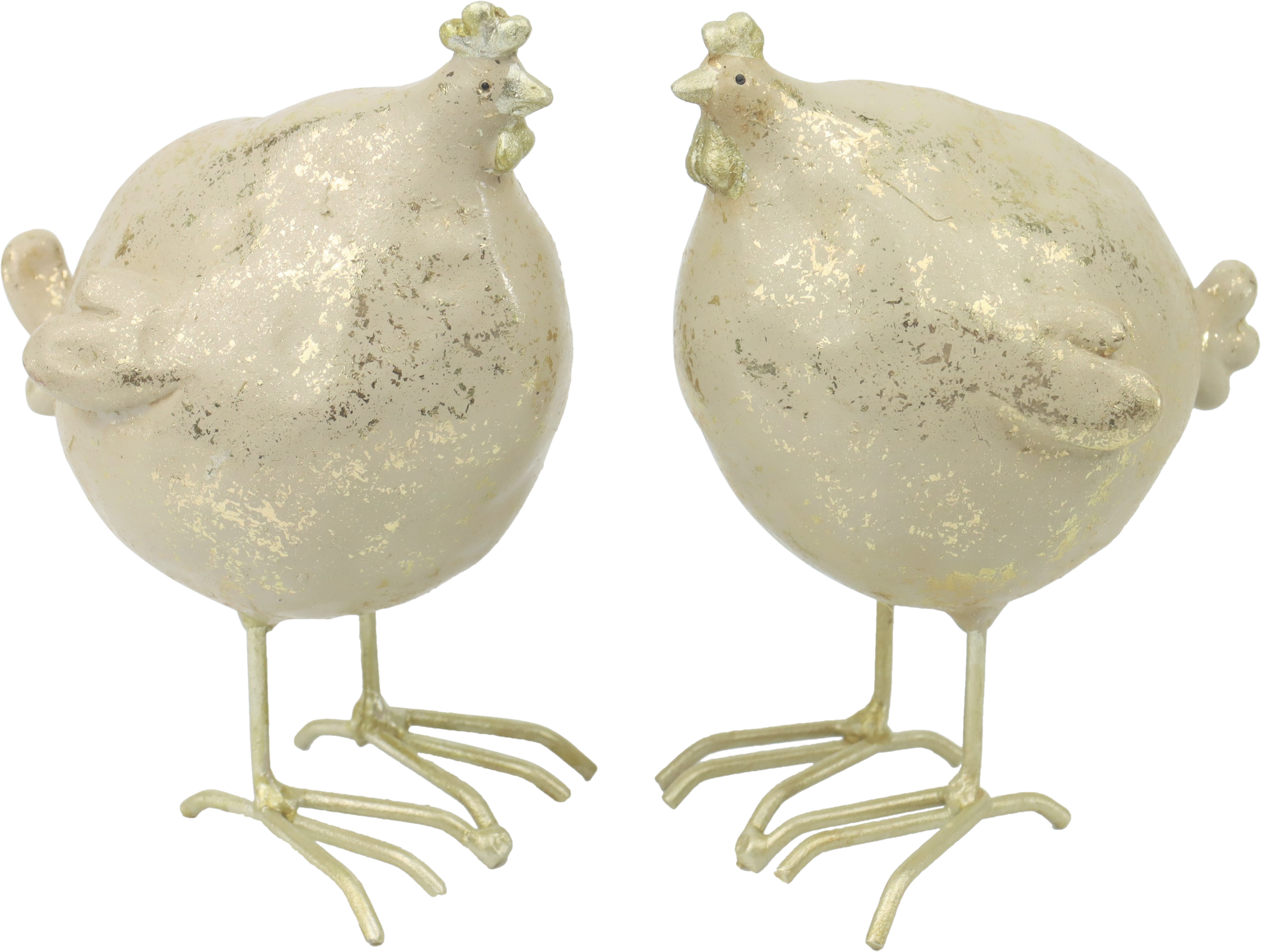 1364 GALLO E GALLINA CINNAMON  2PZ