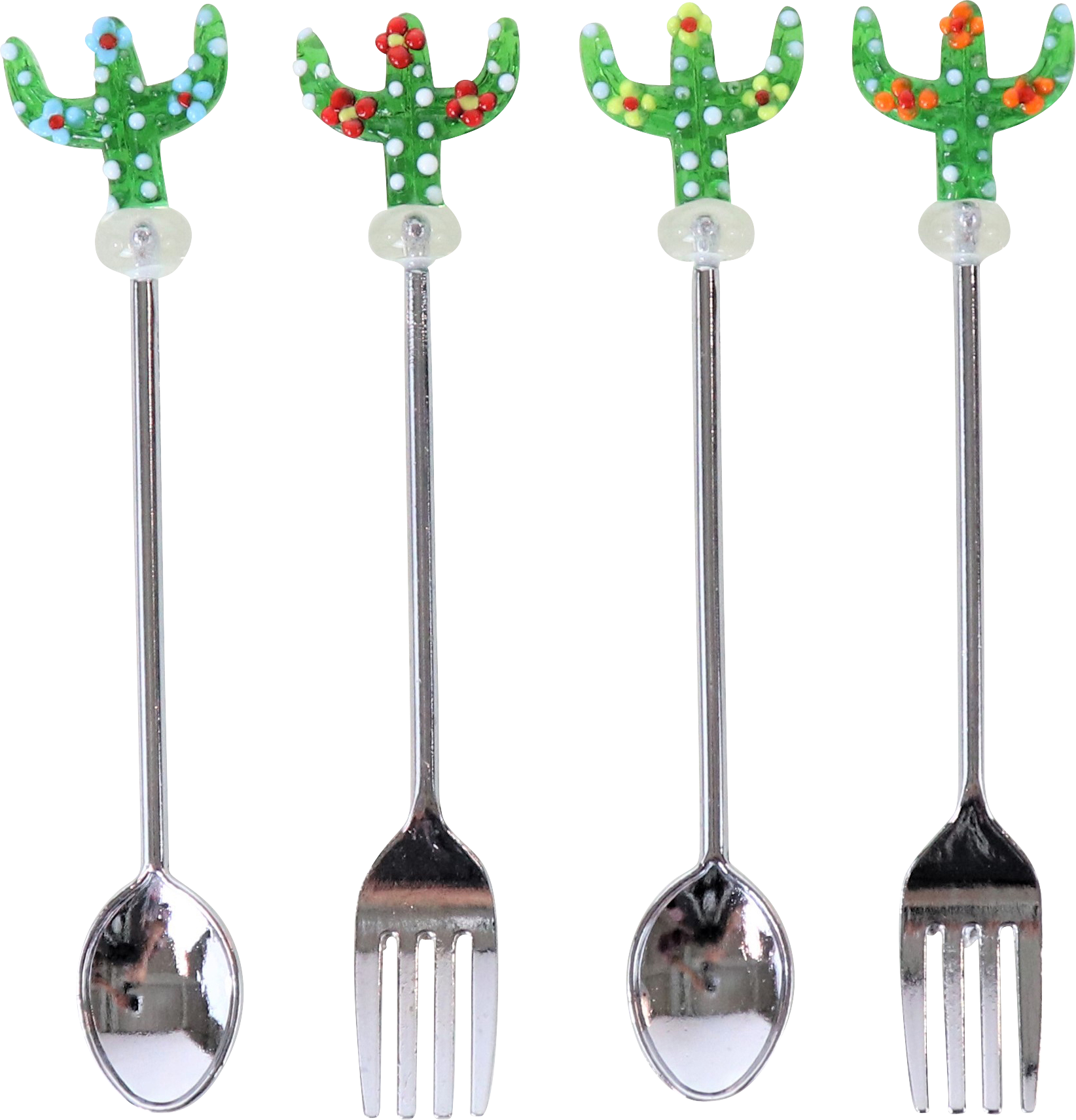 1388 CUTLERY KAKTUS  S/4