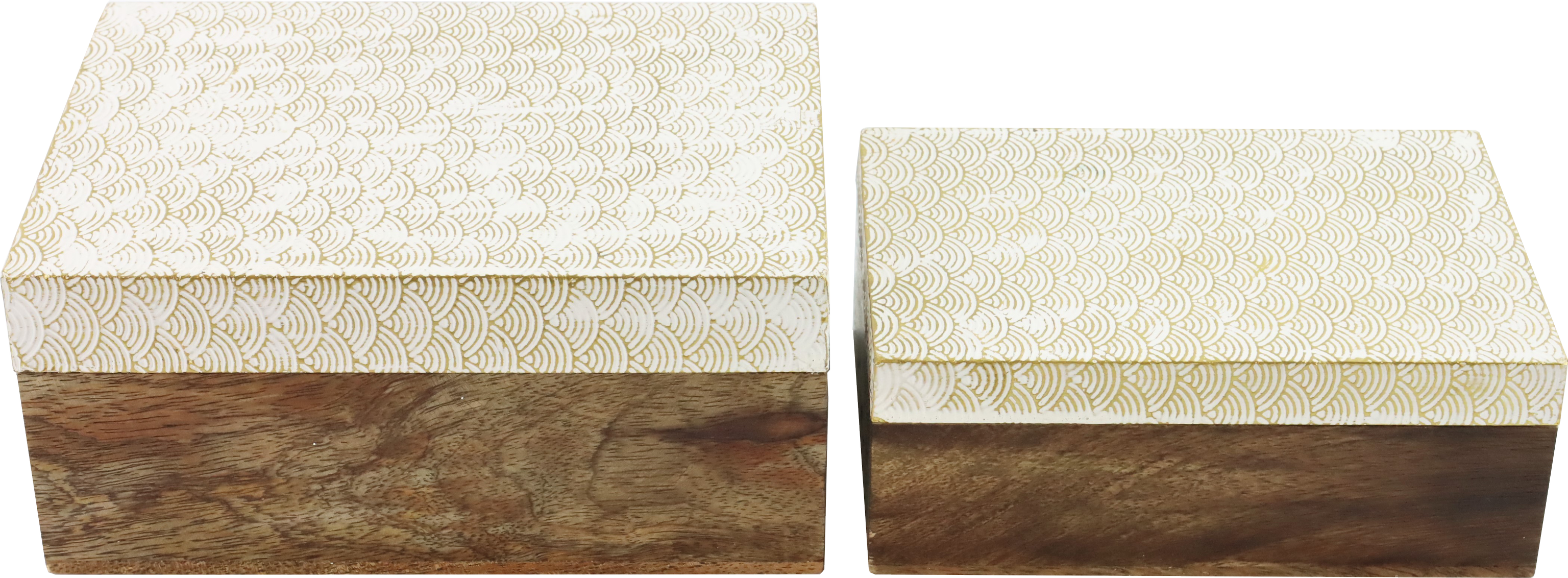 1554 SCATOLE IN LEGNO ALADIN  2PZ