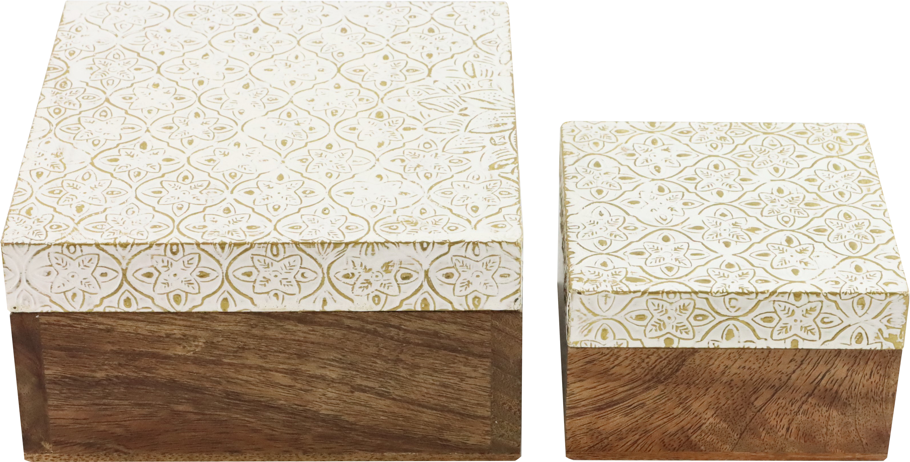 1562 SCATOLE IN LEGNO ALADIN  2PZ