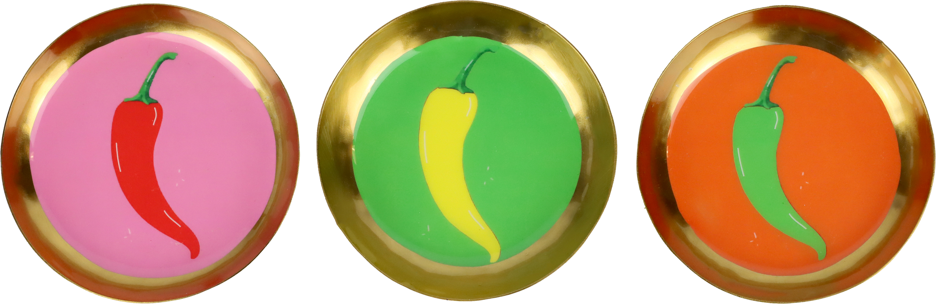 1568 PIATTO HOT CHILLI  3PZ