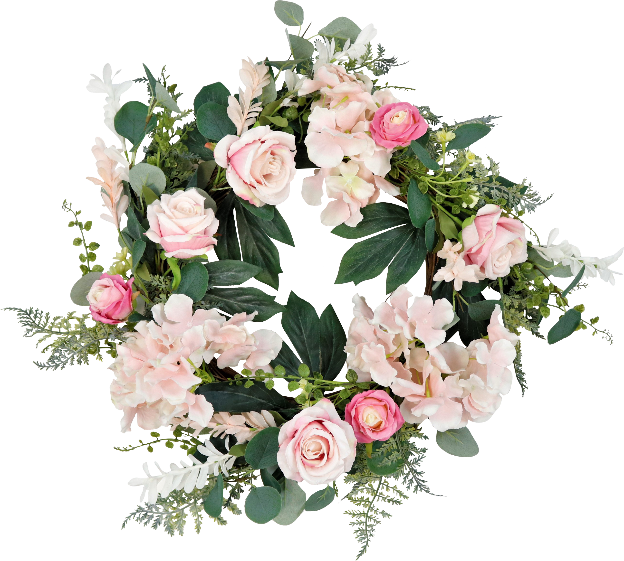 2254 WREATH ROSE