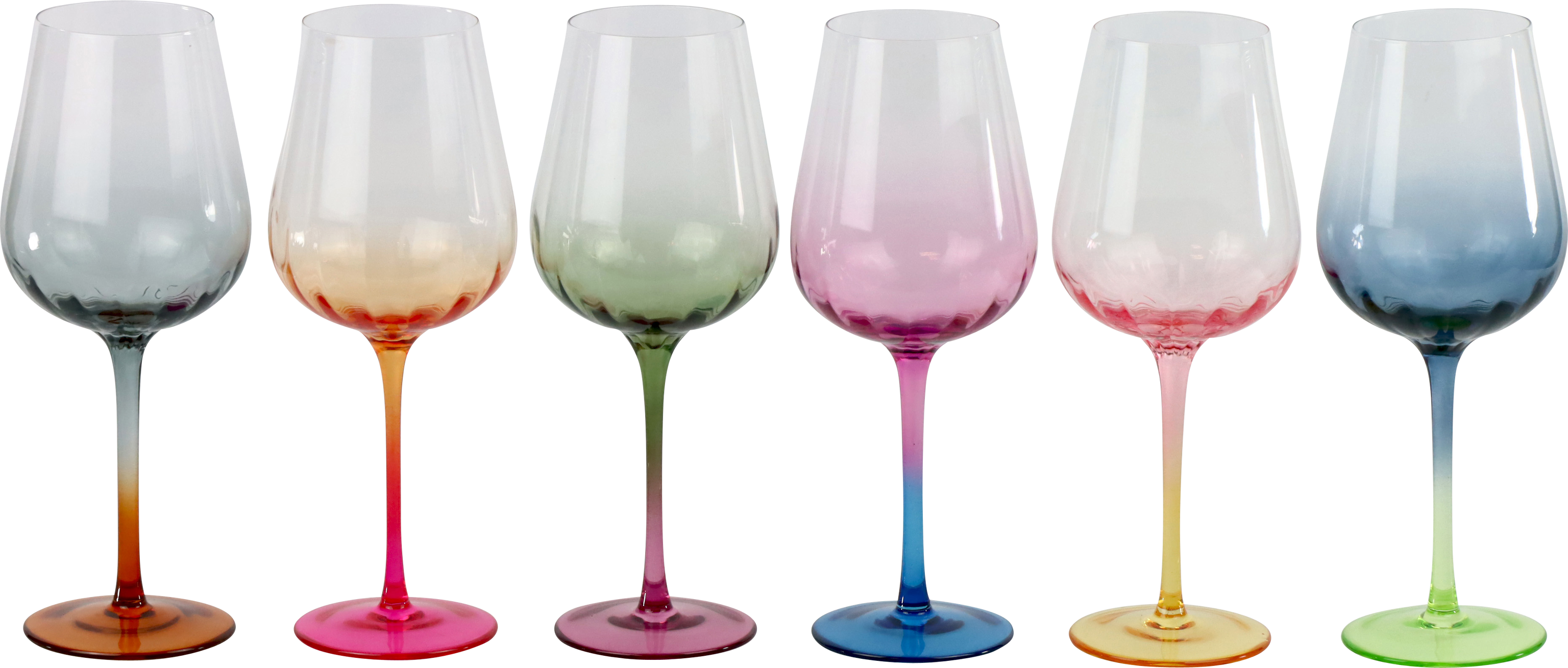 2515 CALICI VINO RAINBOW  6PZ