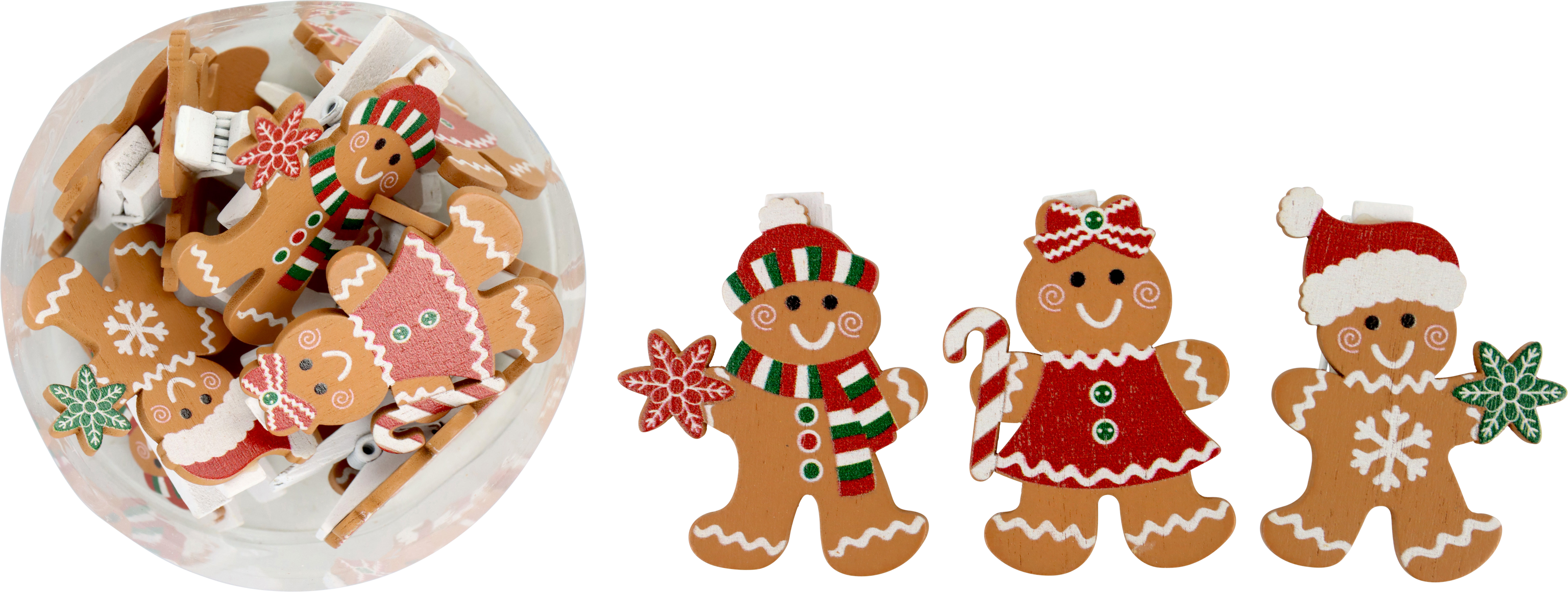 2748 MOLLETTE GINGERBREAD MAN  12PZ