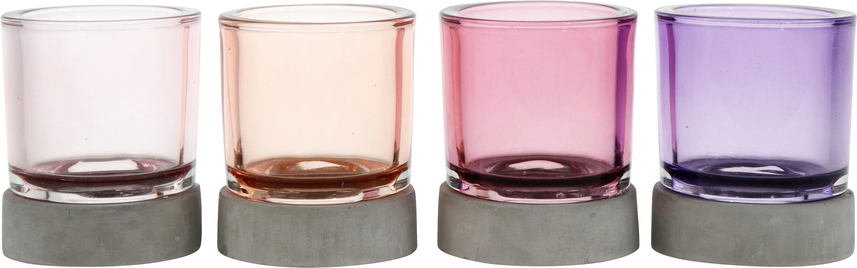 2777 PORTACANDELE  TEMPTATION  4PZ