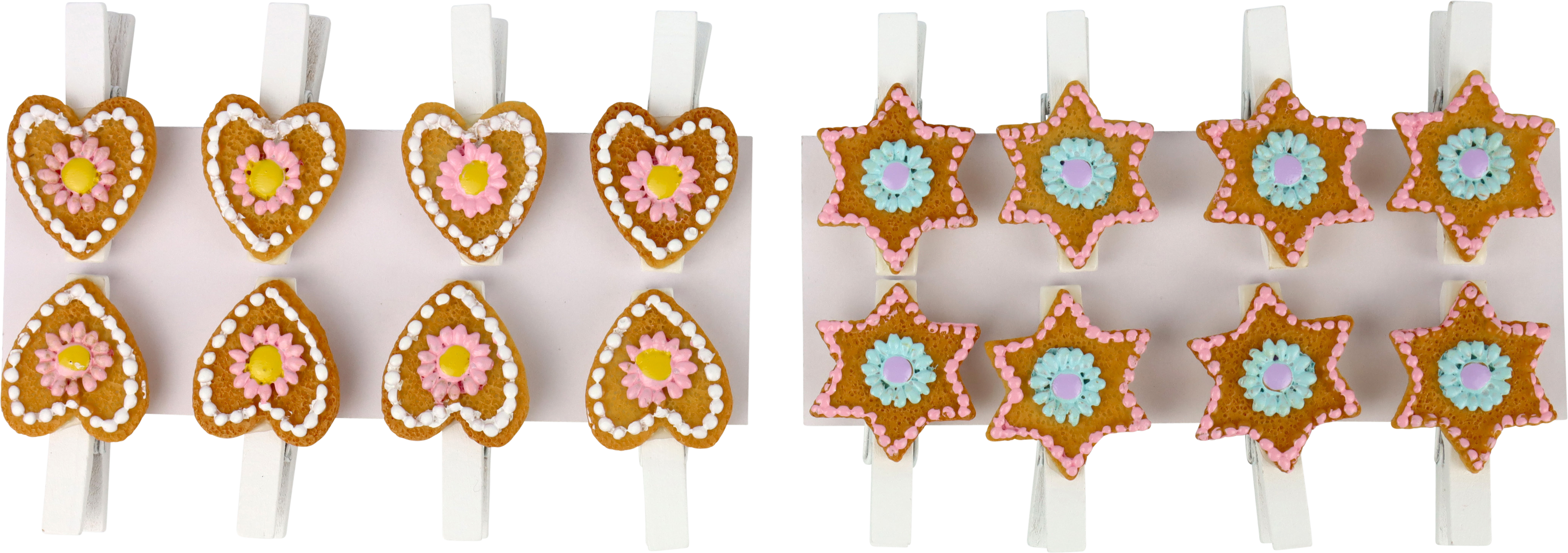 2819 MOLLETTE STELLA CUORE  16PZ