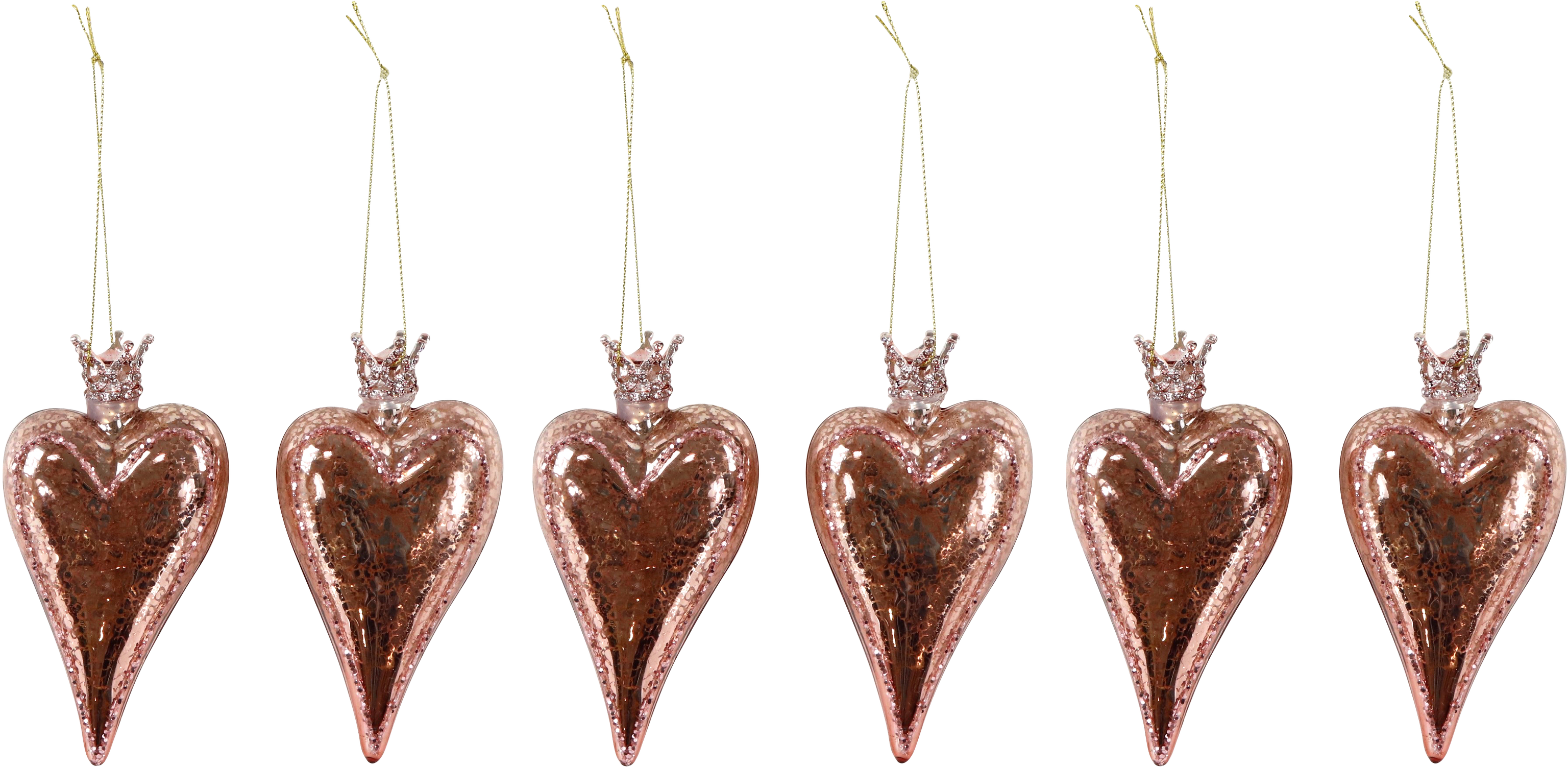 3127 GLASSDECORATION HERZEN  S/6