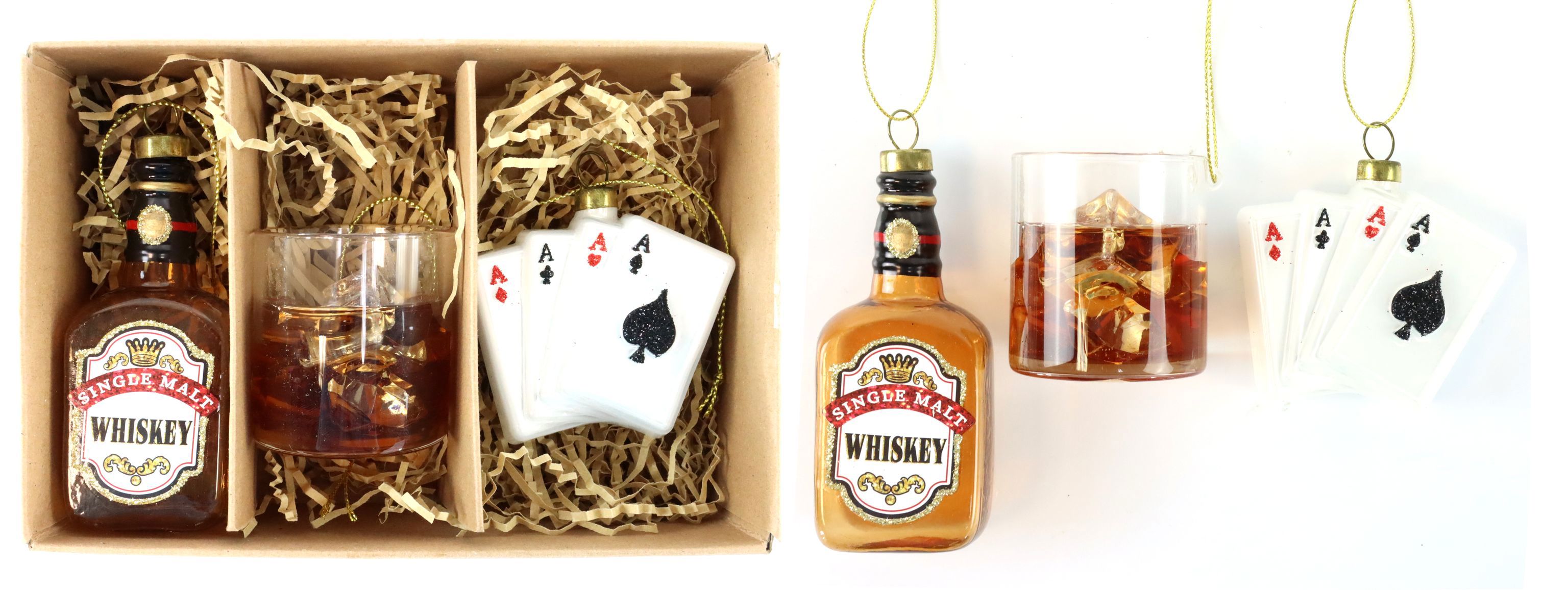 3194 GLASSCHMUCK IN BOX GAMBLING  S/3