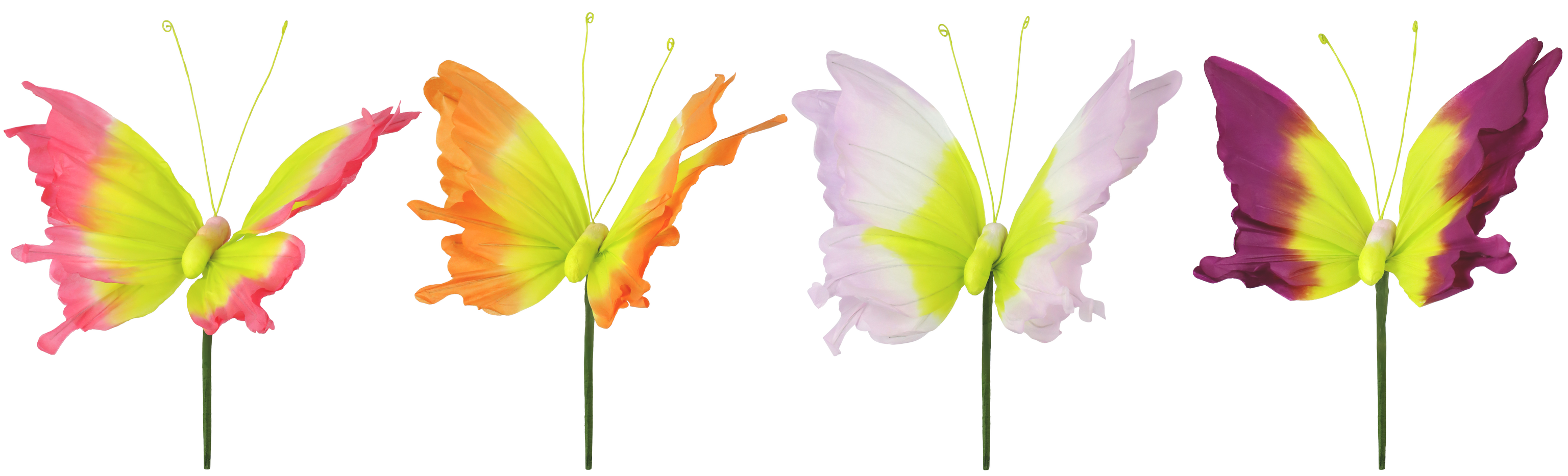 3381 PAPILLONS DÉCORATIFS PAPPILON  4P