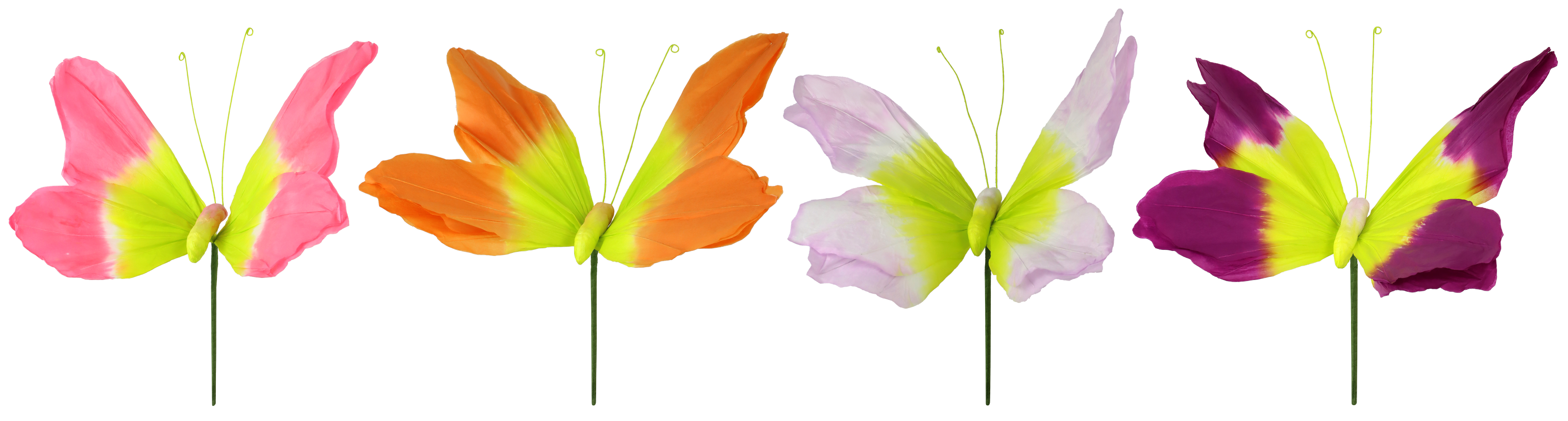 3382 PAPILLONS DÉCORATIFS PAPPILON  4P