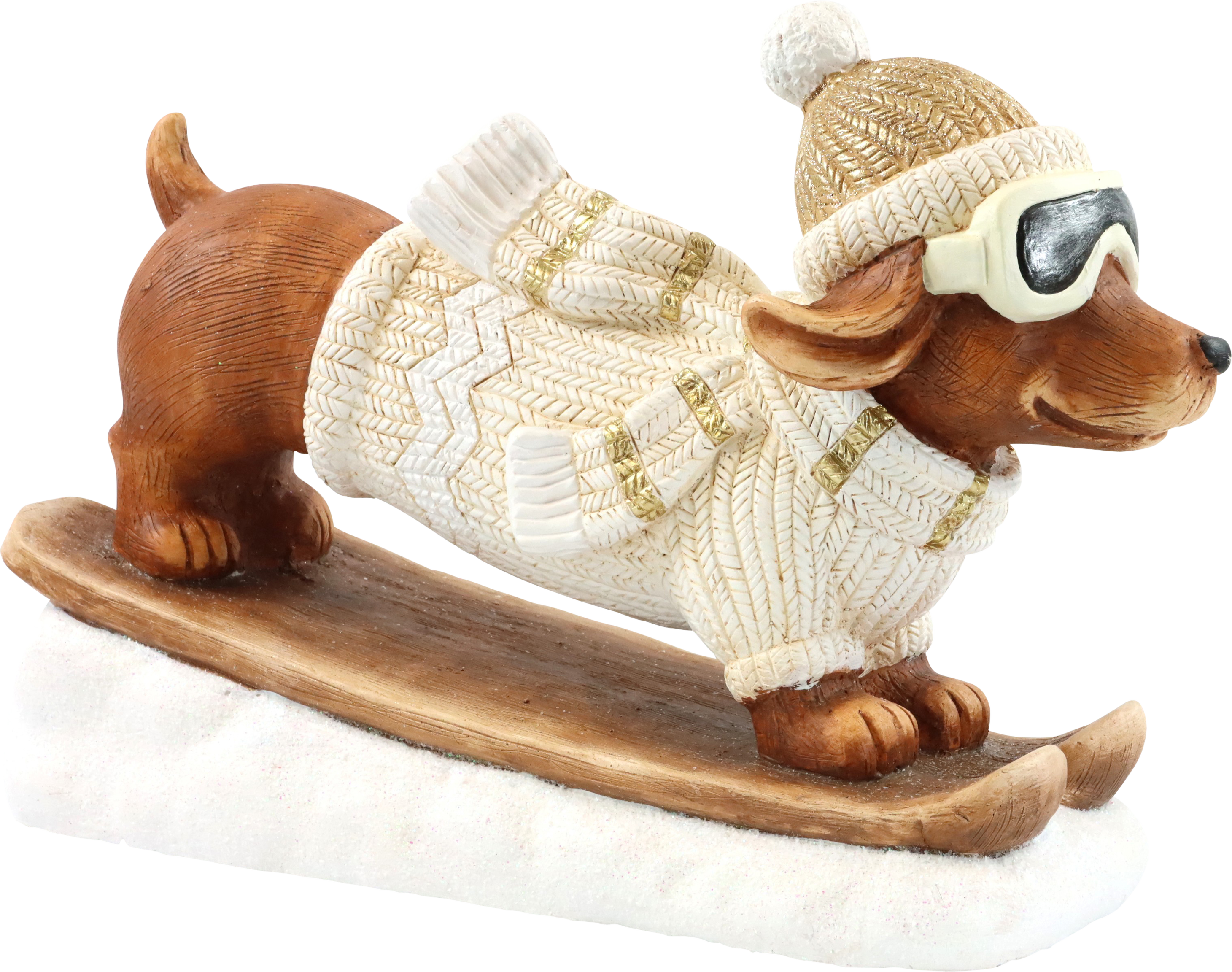 3390 HUNDEFIGUR KING OF THE SLOPES