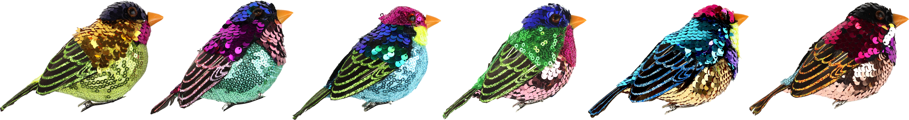 3600 UCCELLI  SPARKLE WINGS  6PZ