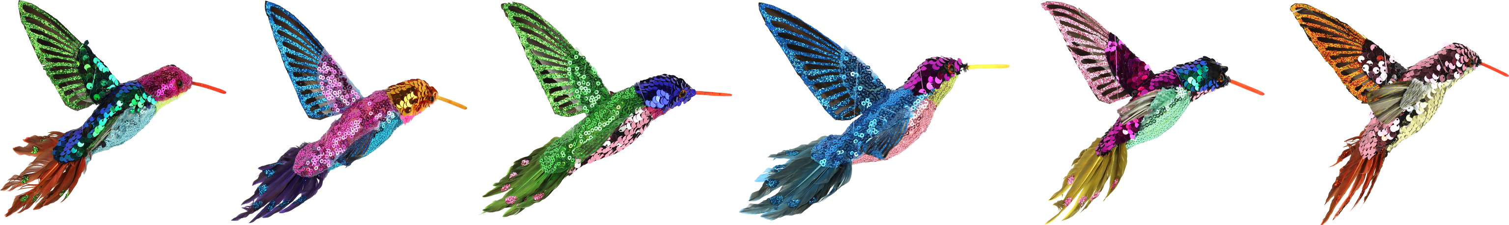 3607 COLIBRÌ SPARKLE WINGS  6PZ