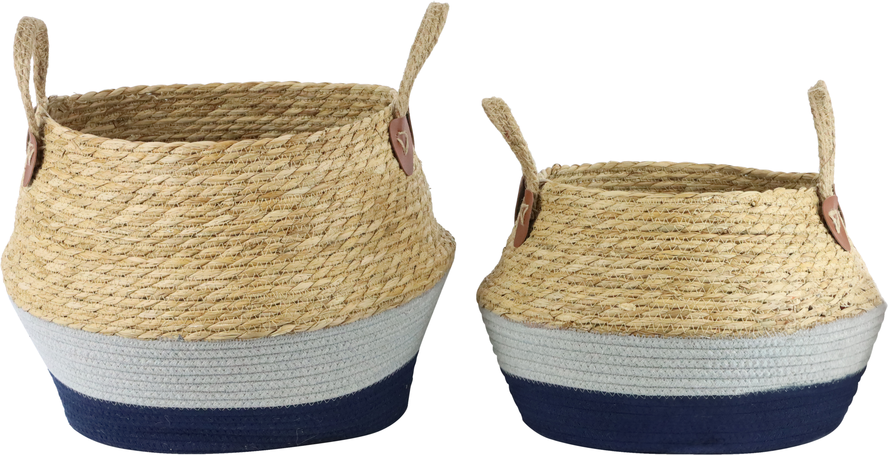 3676 CESTO CONTENITORE CORFU  2PZ