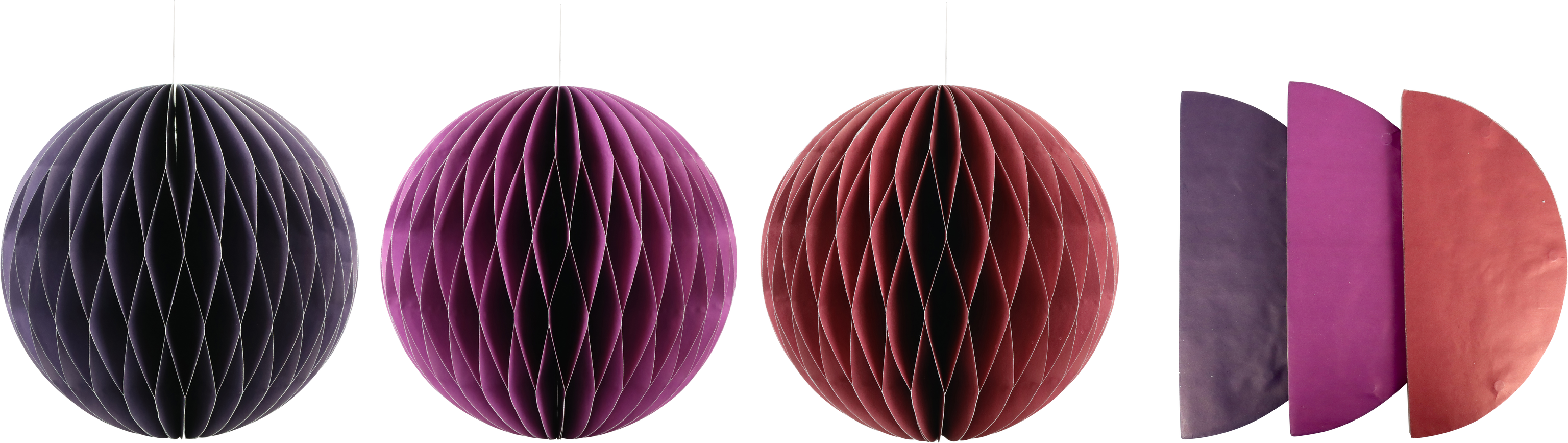 3777 BOULES DÉCO « HONEYCOMB » 3P