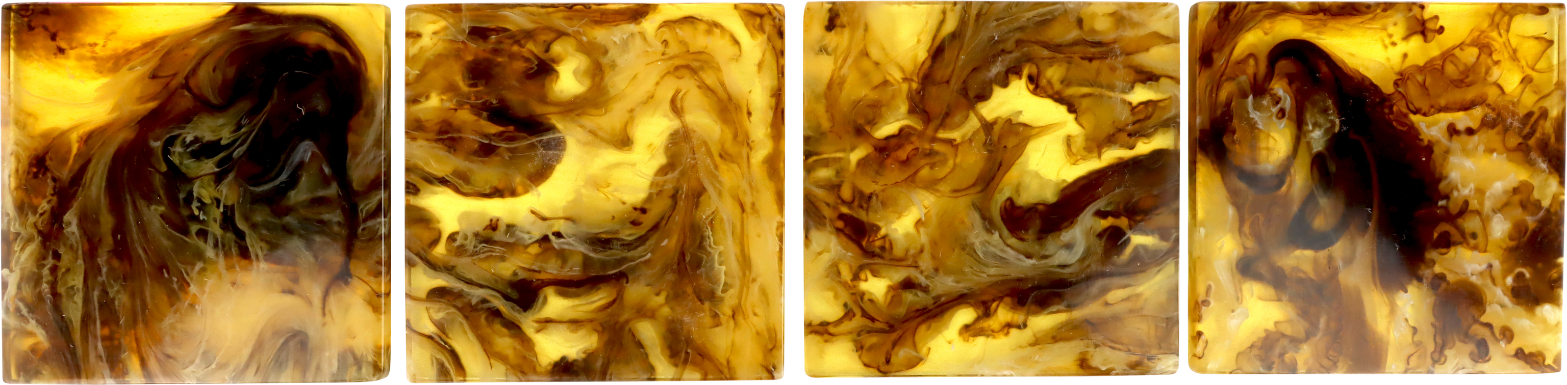 3876 COASTERS OMBRE  S/4