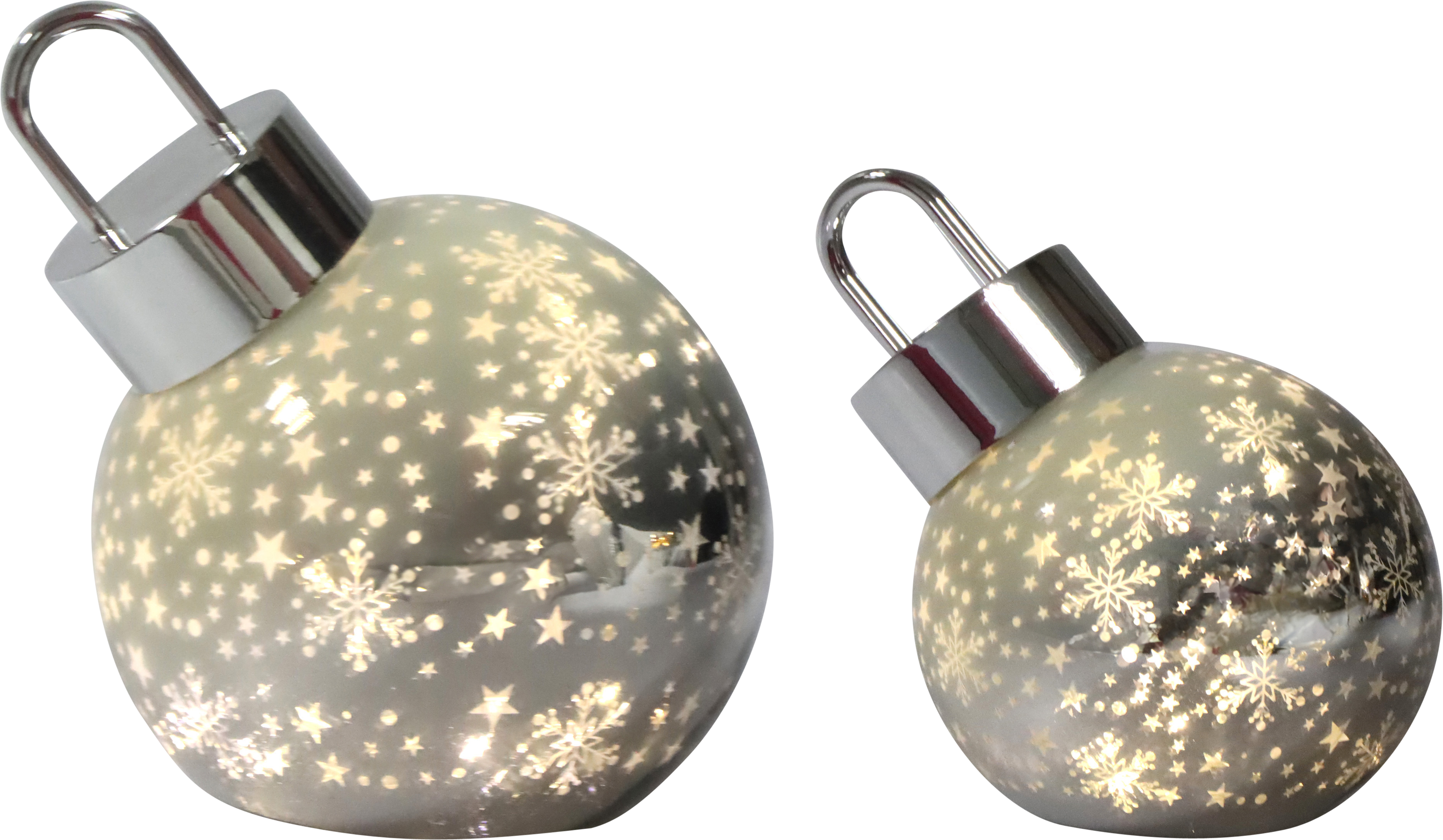 3918 BOULES DE VERRE  BRIGHT LIGHT  2P