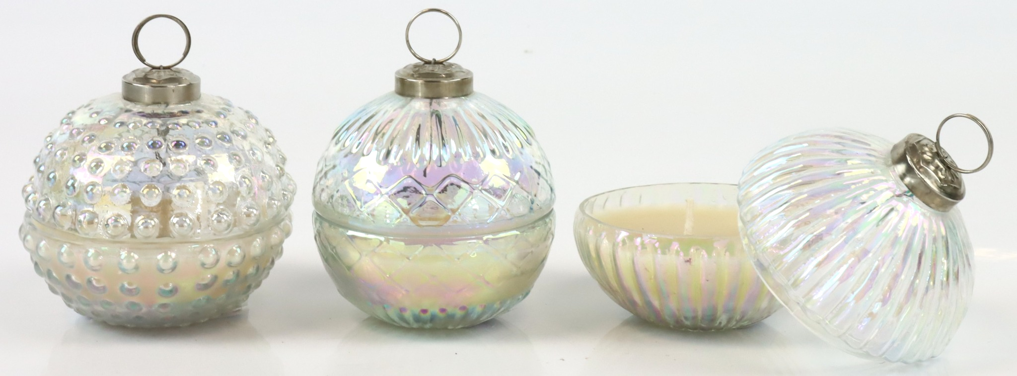 3992 KERZENGLÄSER XMAS BALL  S/3