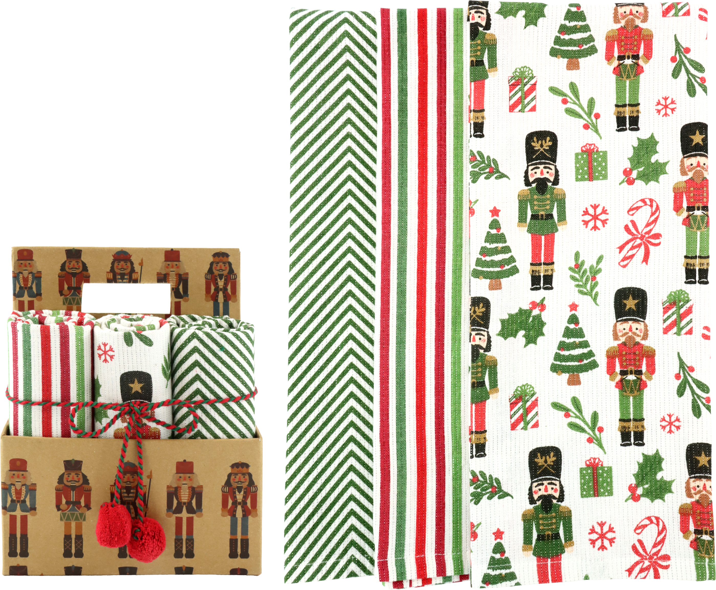 4062 GESCHENKSET TWINKLE TOWELS  S/3