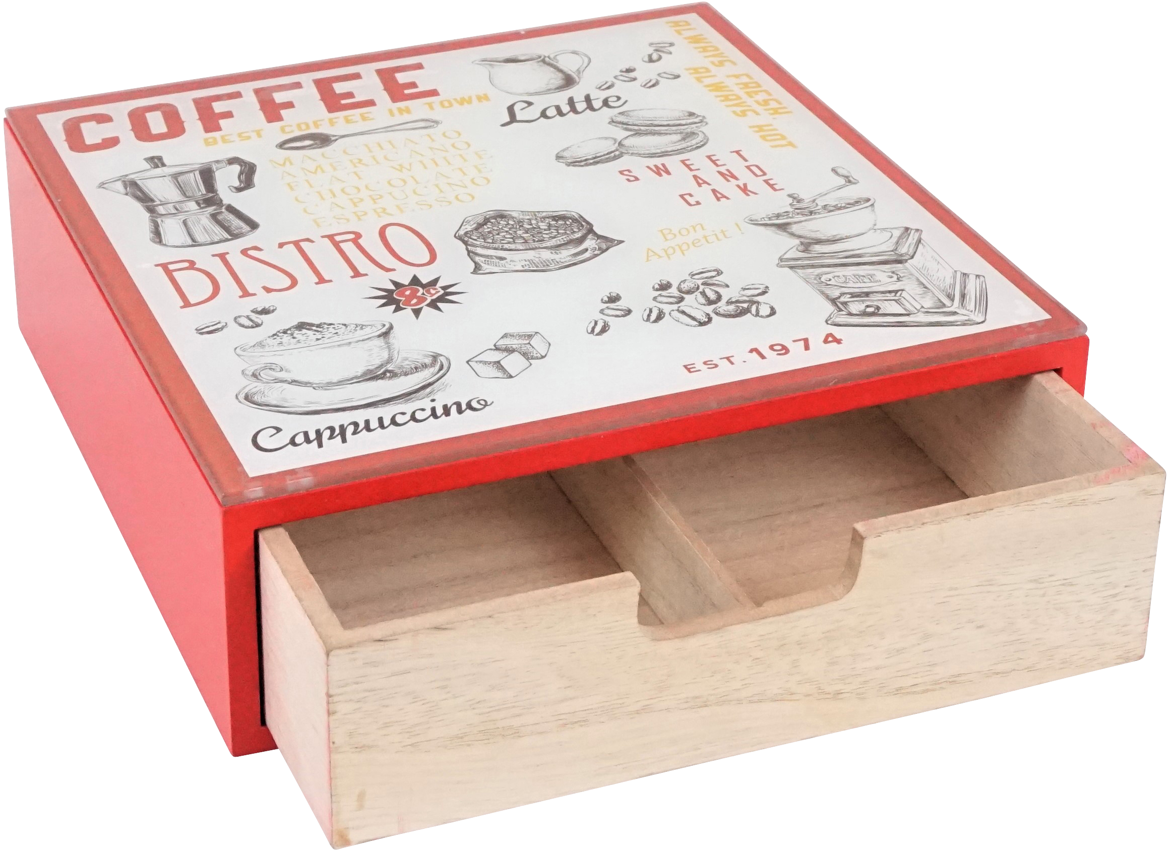 4224 CUTLERY BOX GOOD MORNING