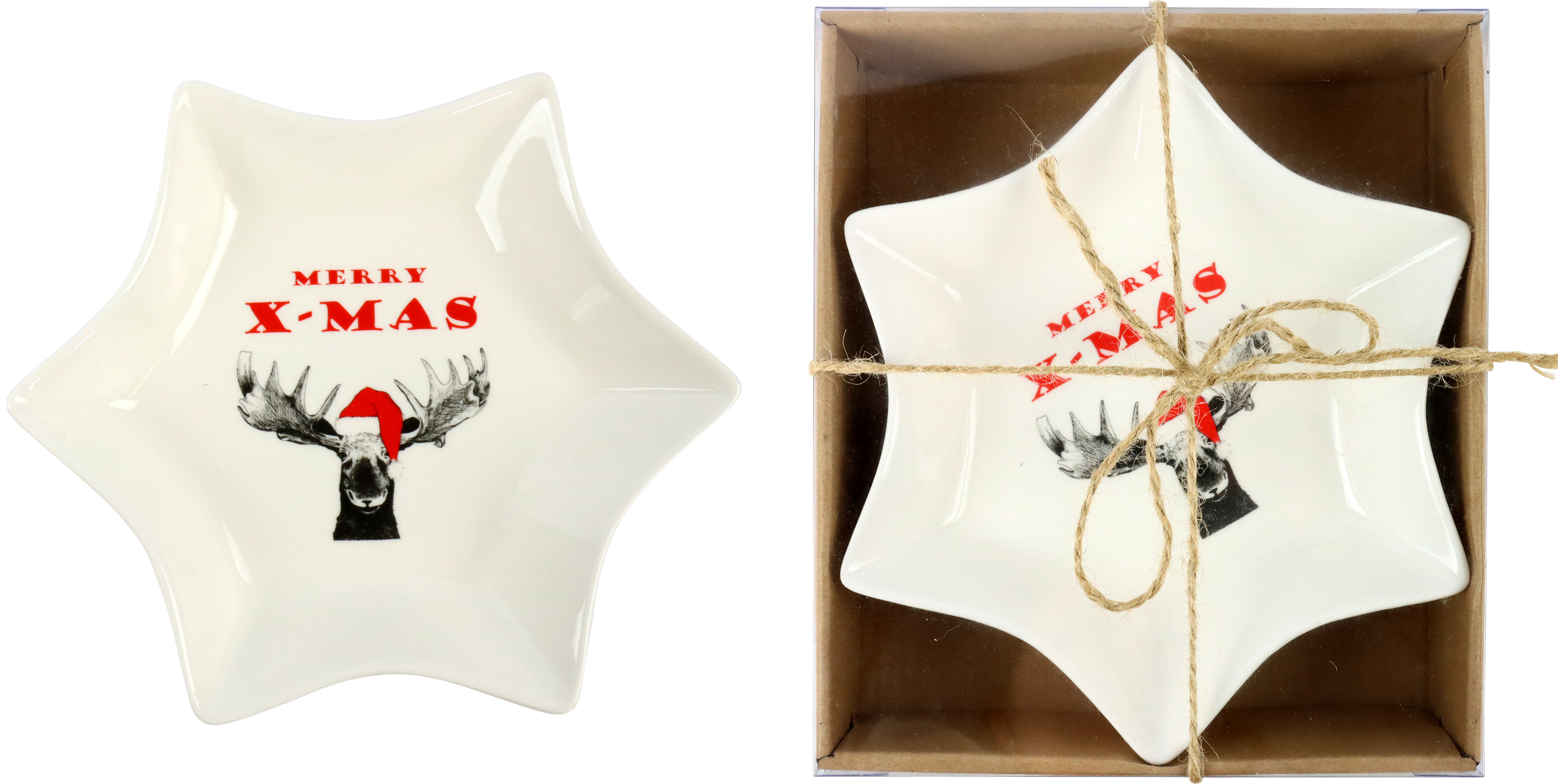 4340 ASSIETTE ÉTOILE  MERRY MOOSE