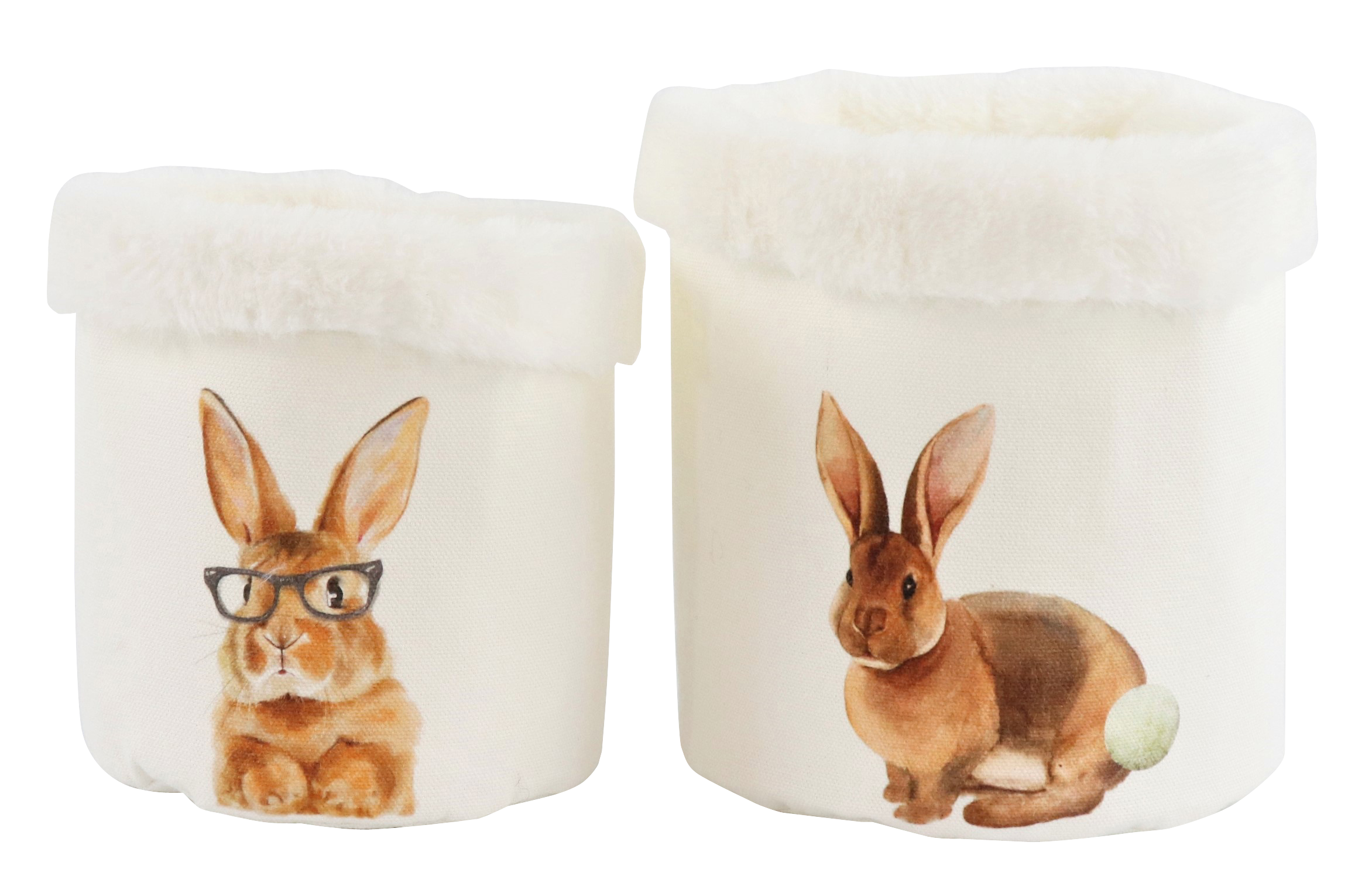 4440 BASKETS HAPPY HASE  S/2