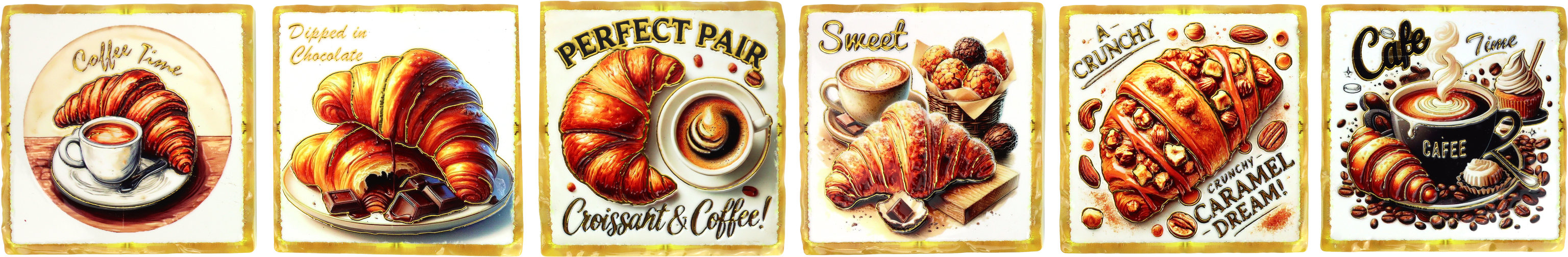 4622 SOTTOBICCHIERI PETIT DÉJEUNER  6PZ