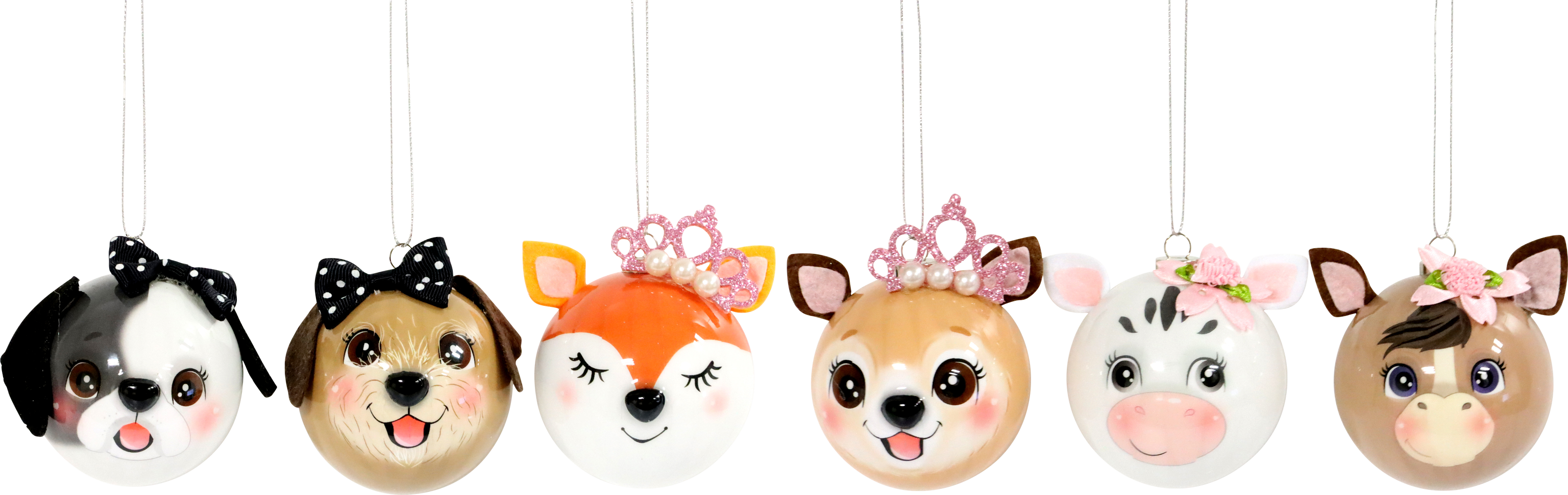 4656 SFERE  FUNNY ANIMALS  6PZ