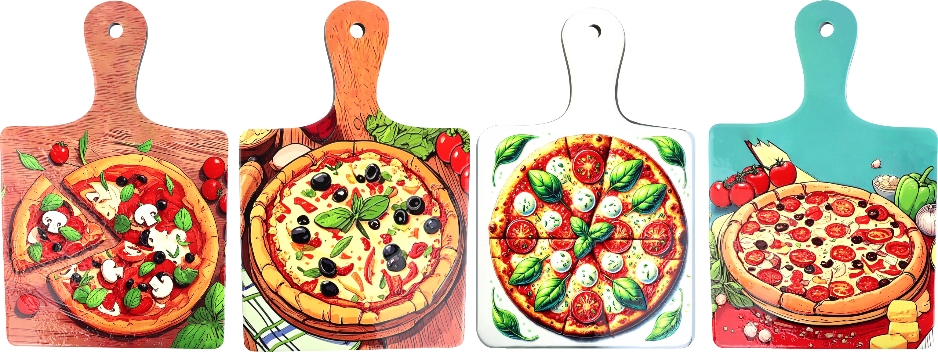 4727 TAGLIERE PIZZA PLAUSCH  4PZ