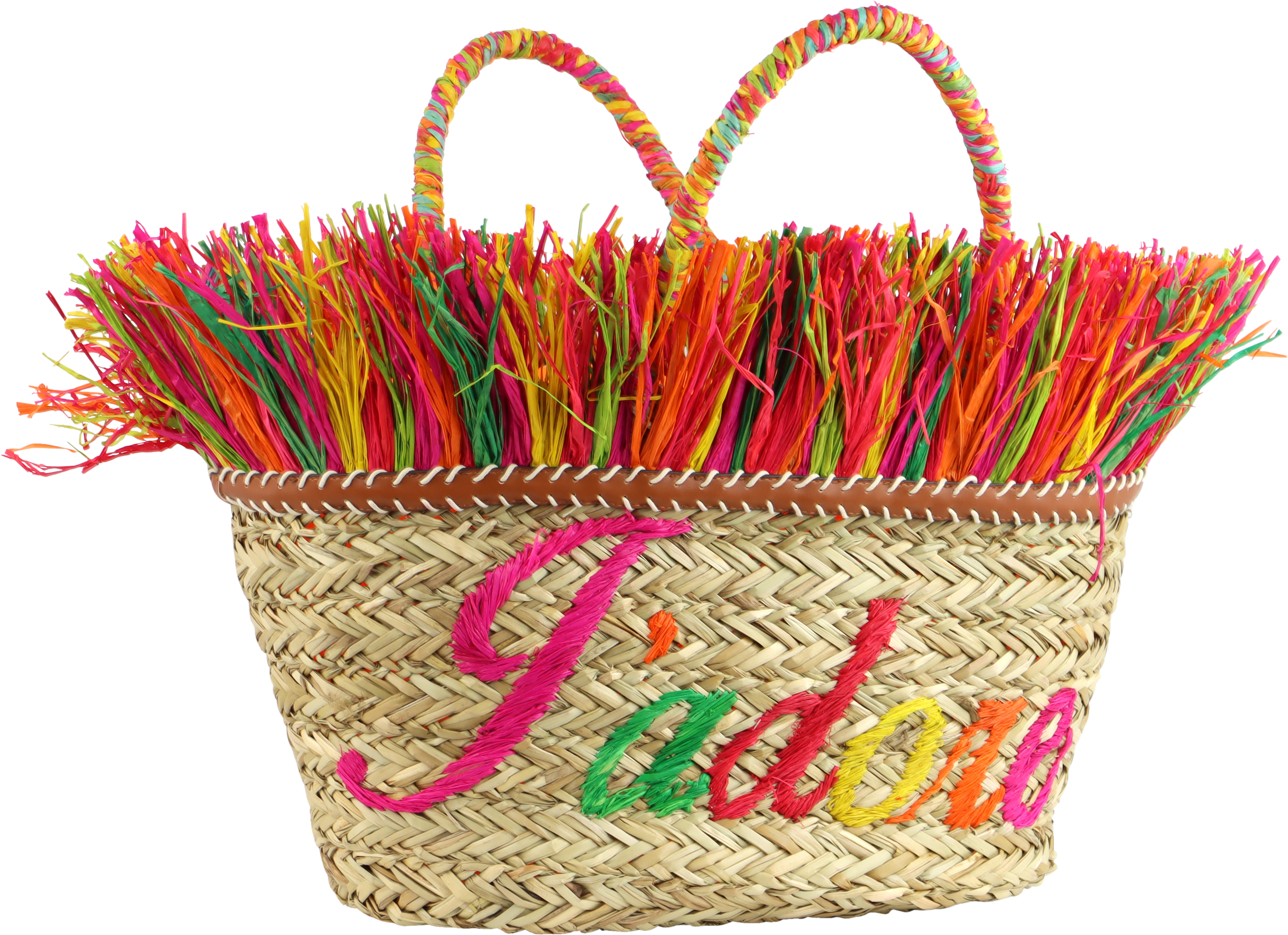 4788 BORSA DI VIMINI J'ADORE