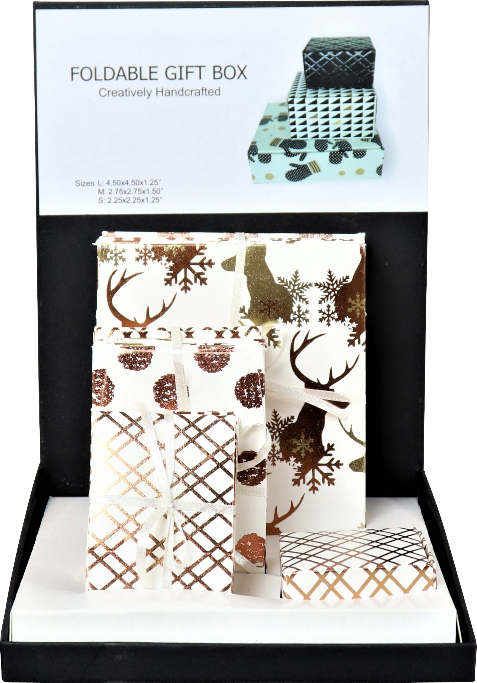 4817 BOÎTES  FALTSCHACHTELN  24P