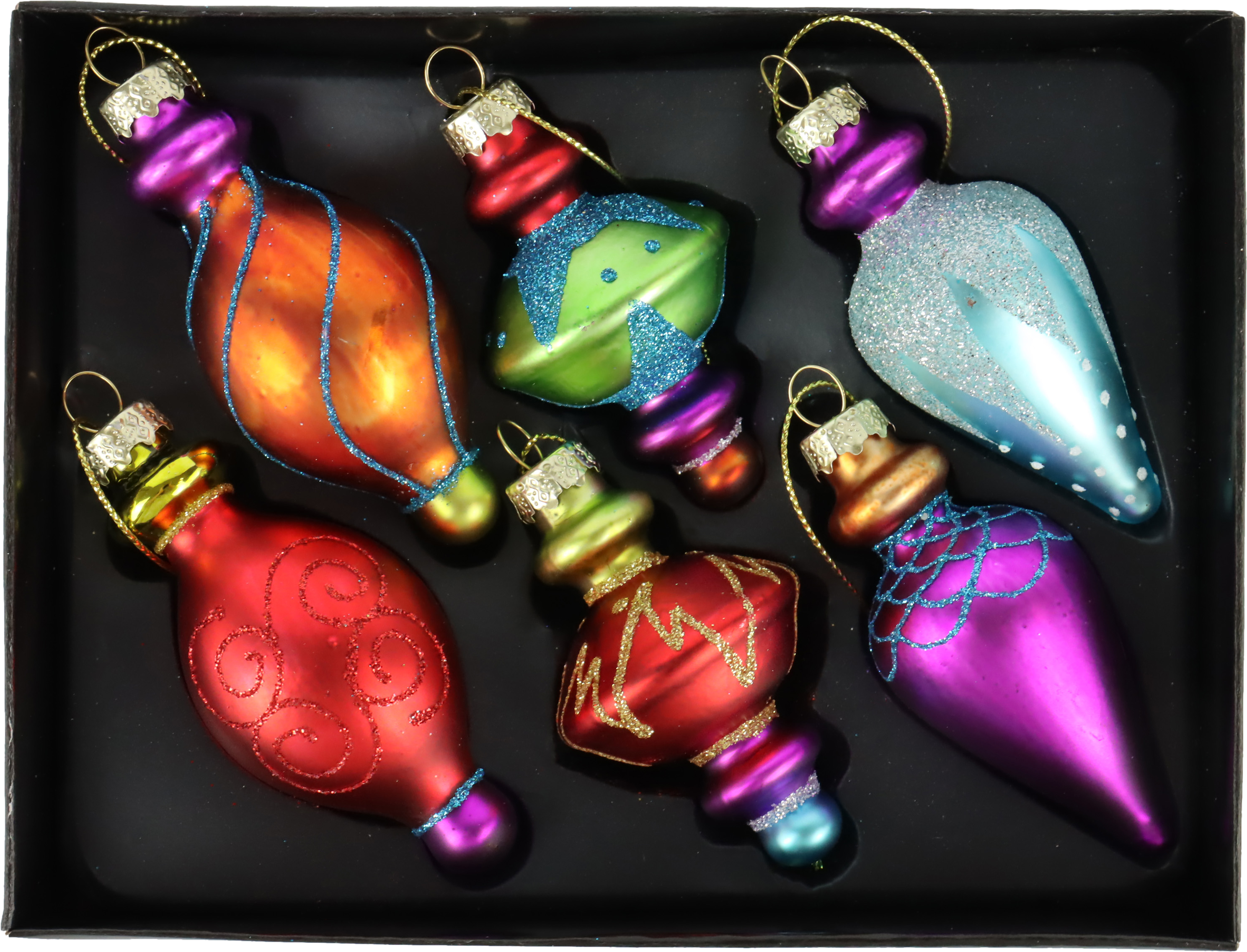 5518 DÉCO EN VERRE « PETERSBURG » 6P