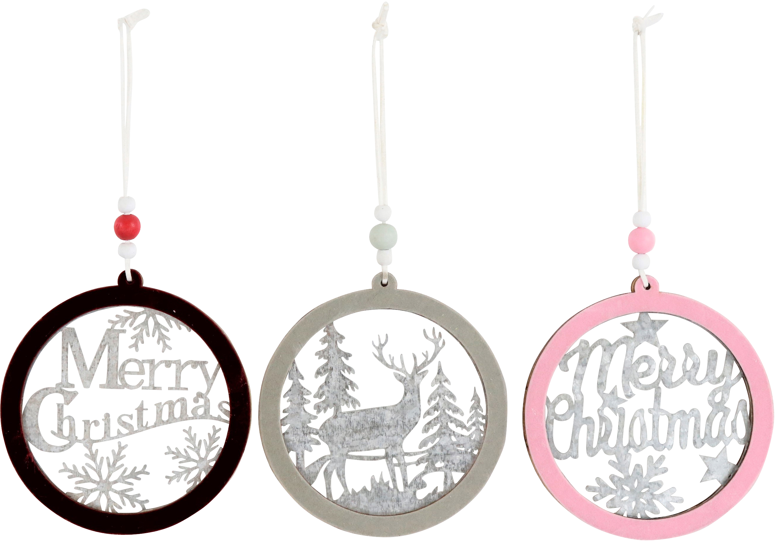 5527 PENDENTI  MERRY CHRISTMAS  3PZ