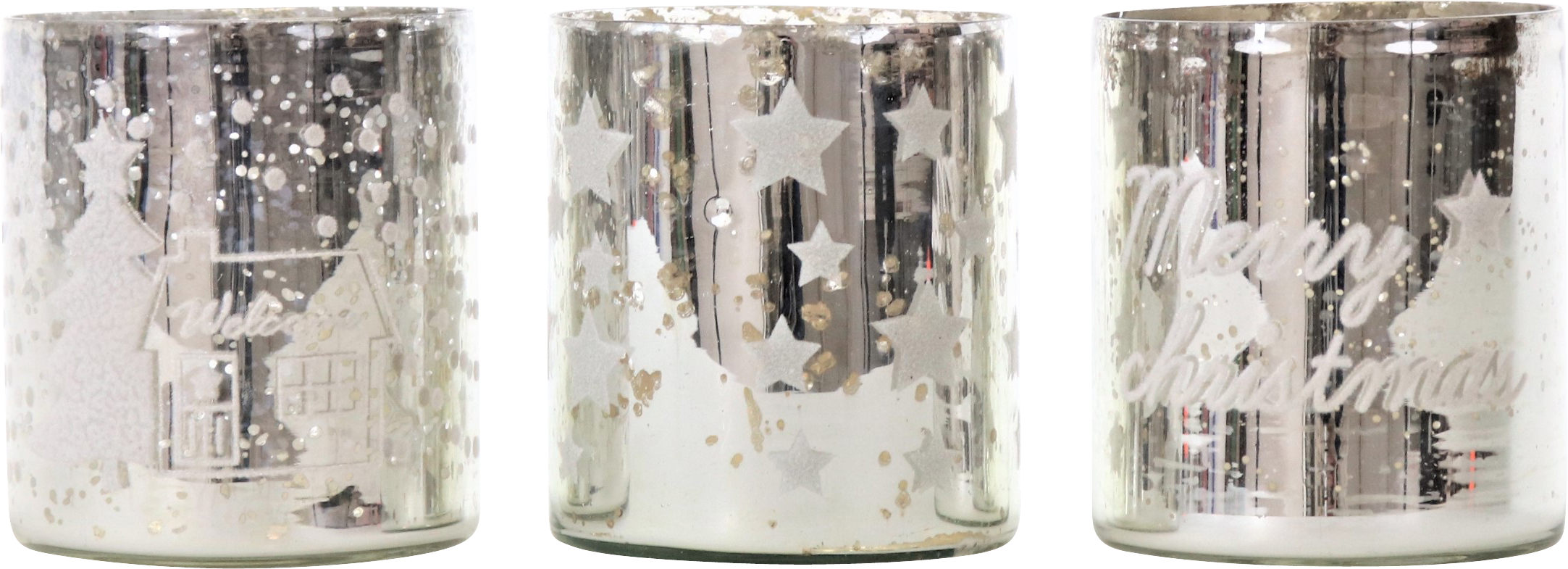 5532 PORTACANDELA  MERRYXMAS  3PZ