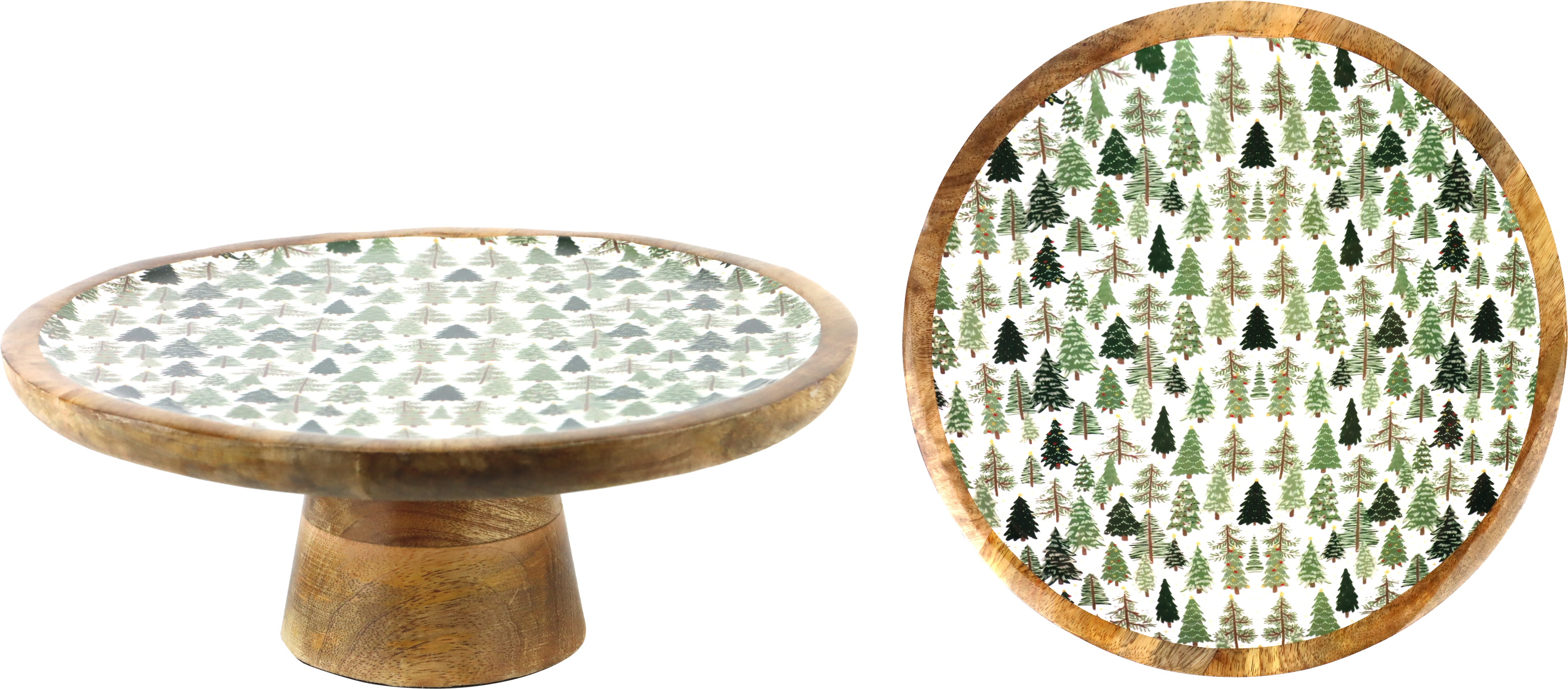 5613 PIATTO POKAL FESTIVE FOREST