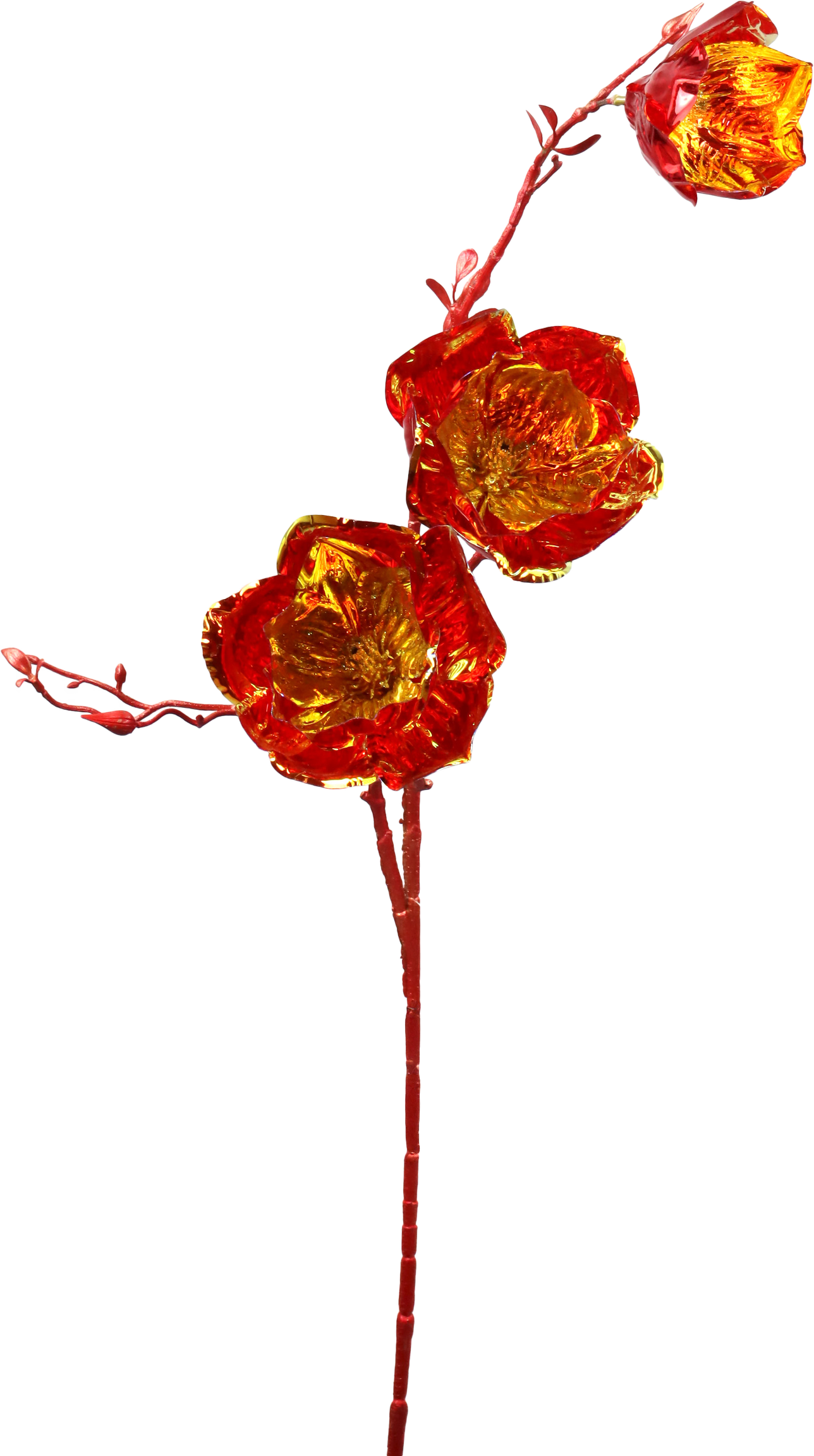 5804 FLEUR ART. FLORA LUXE  ROT