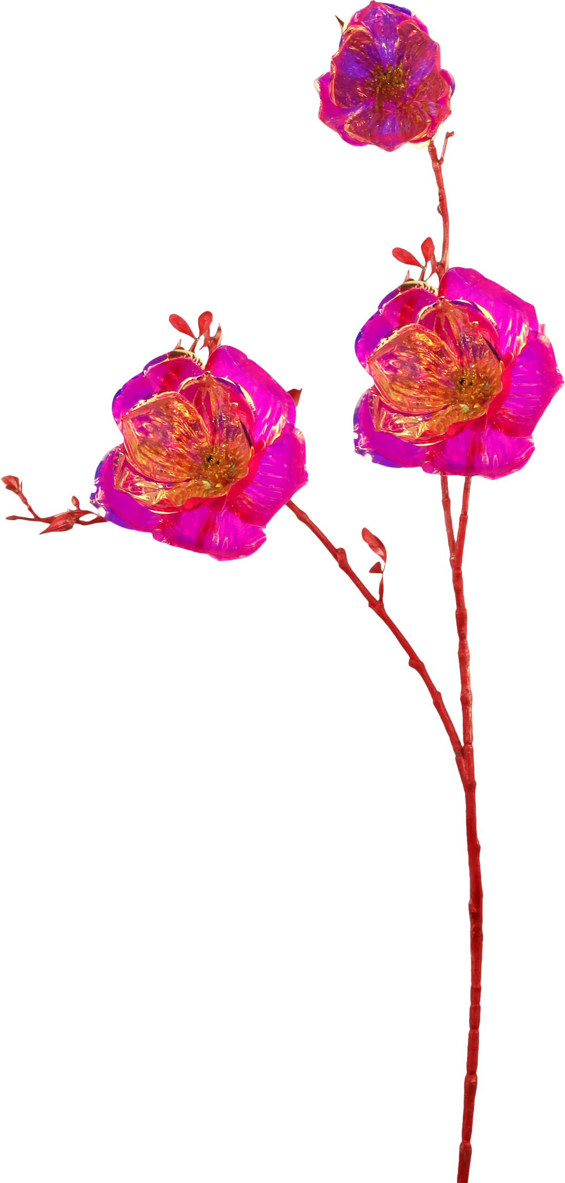 5812 FLEUR  FLORA LUXE  FUCHSIA