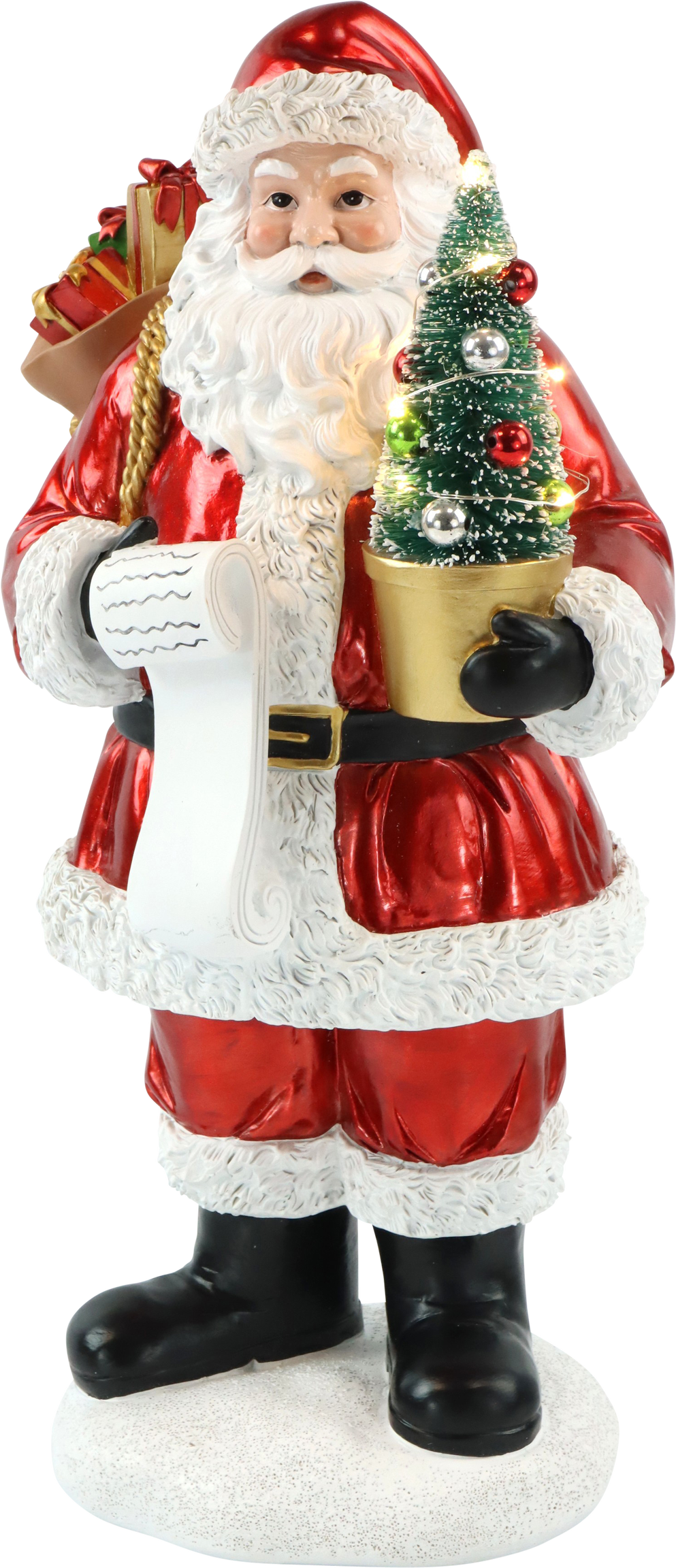 6086 LEDWEIHNACHTSMANN SHINY SANTA