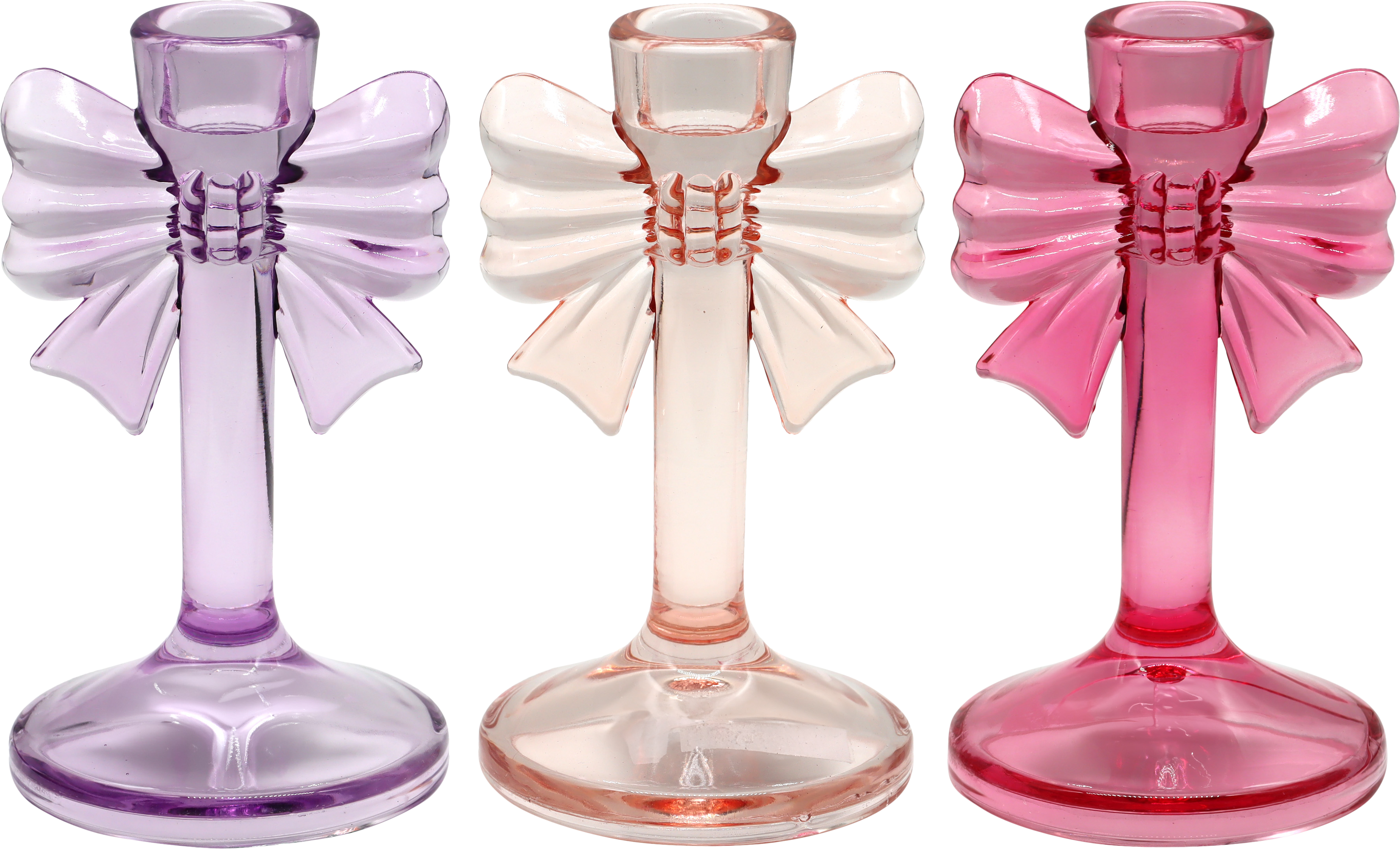 6416 CHANDELIER GLOW BOW  3P