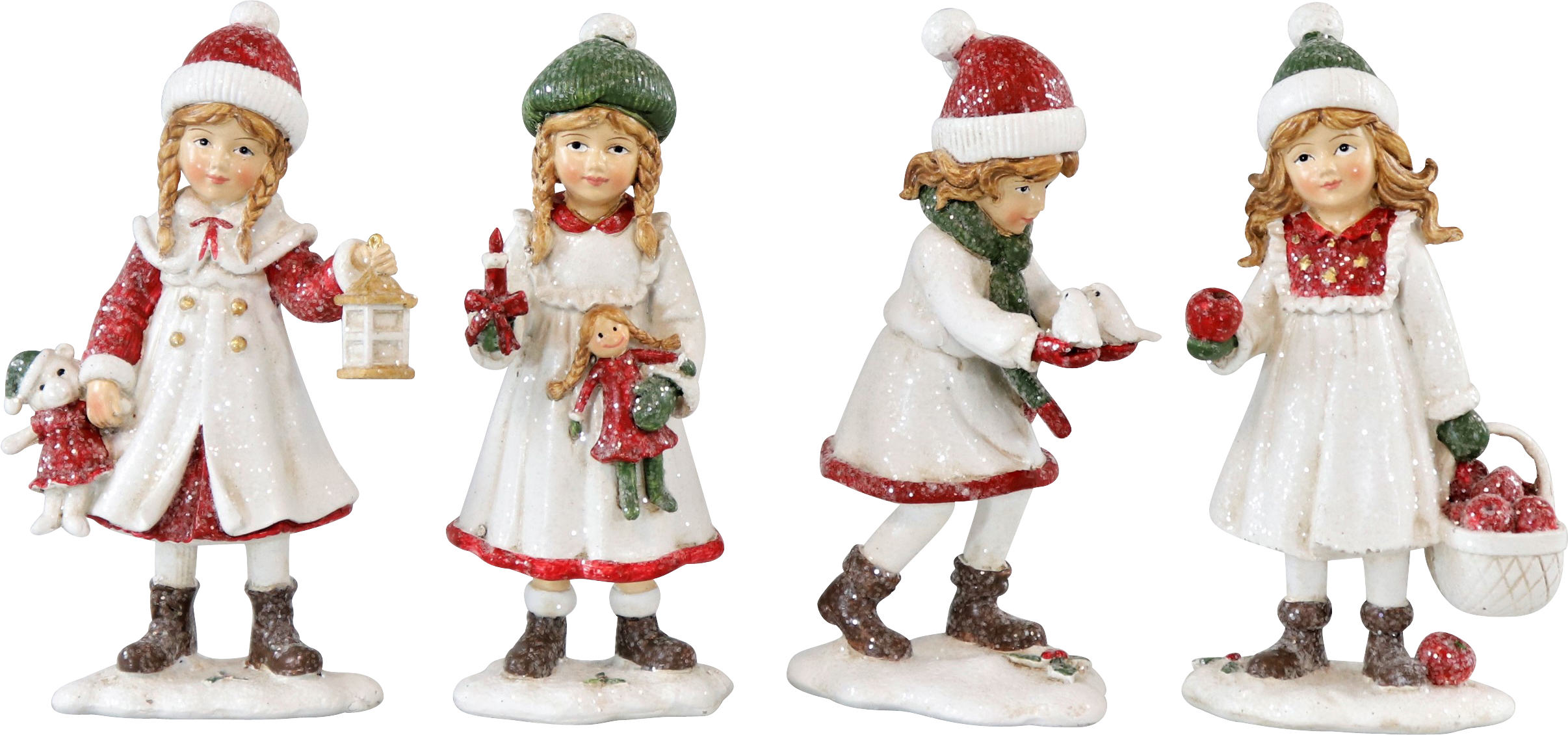 6463 FIGURINES  NOSTALGIE  4P