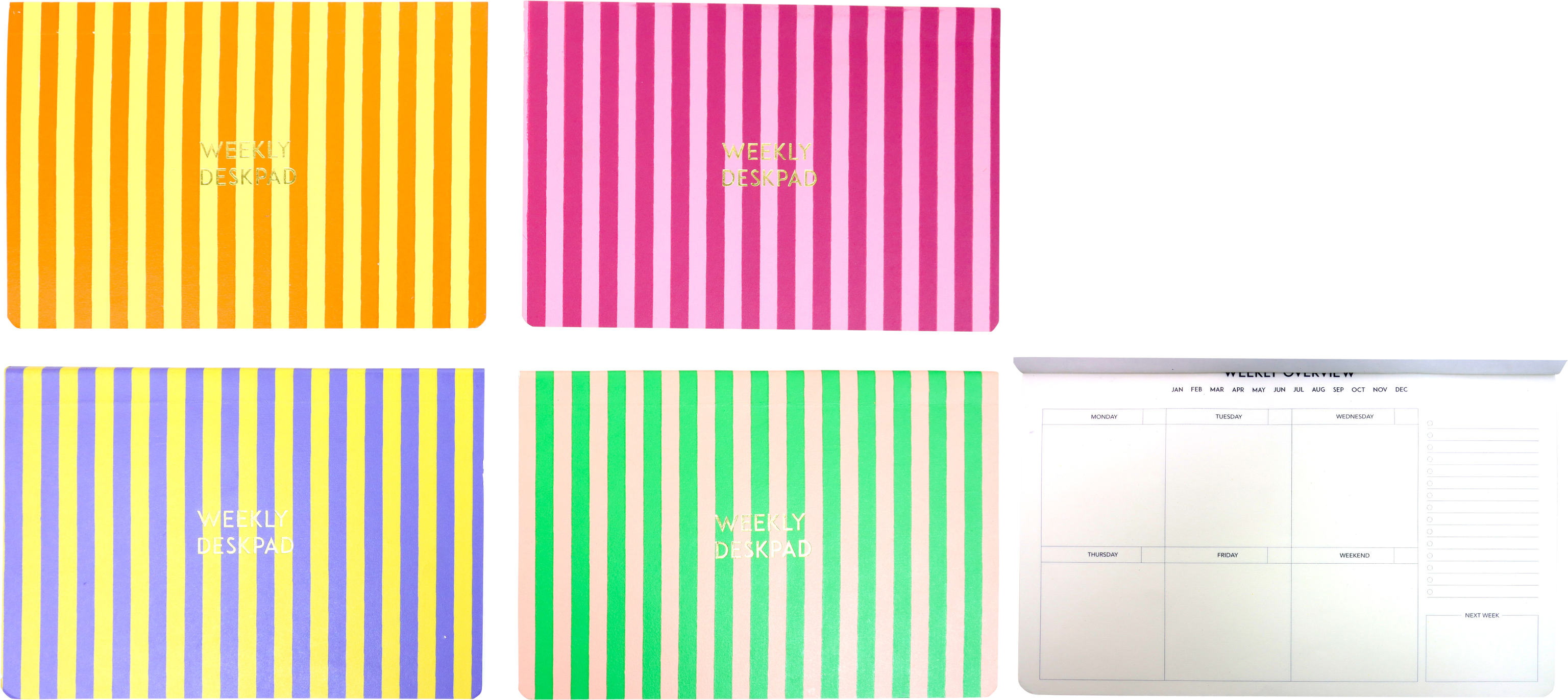 6749 PIANO SETTIMANALE CARNET  4PZ