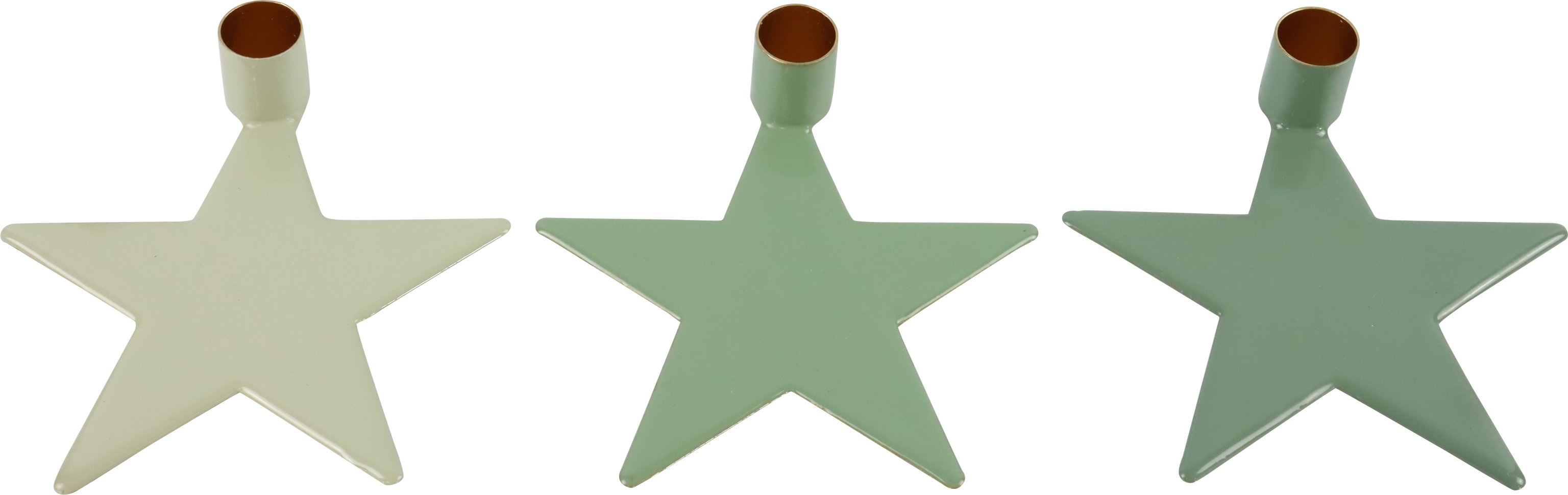 6809 PORTACANDELE STELLA DELUXE  3PZ