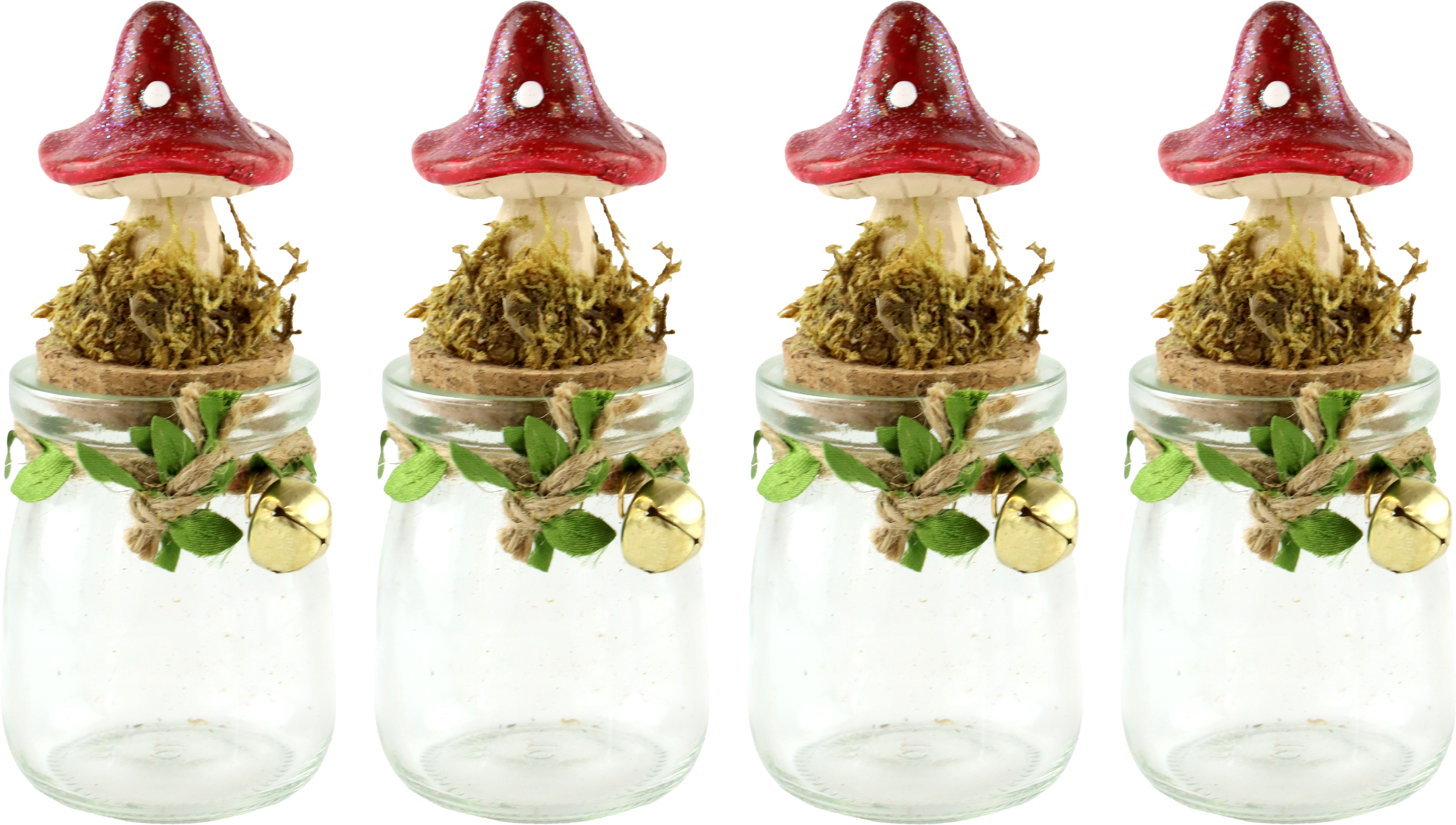 6970 GLASDOSEN GLÜCKSPILZ  S/4