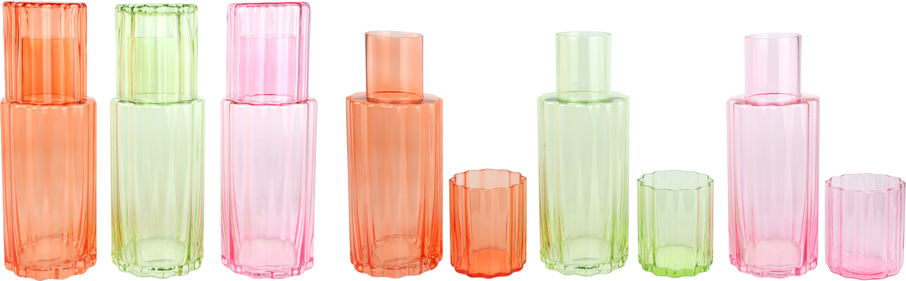 6989 CARAFFE BLOOMING GRACE  S/3