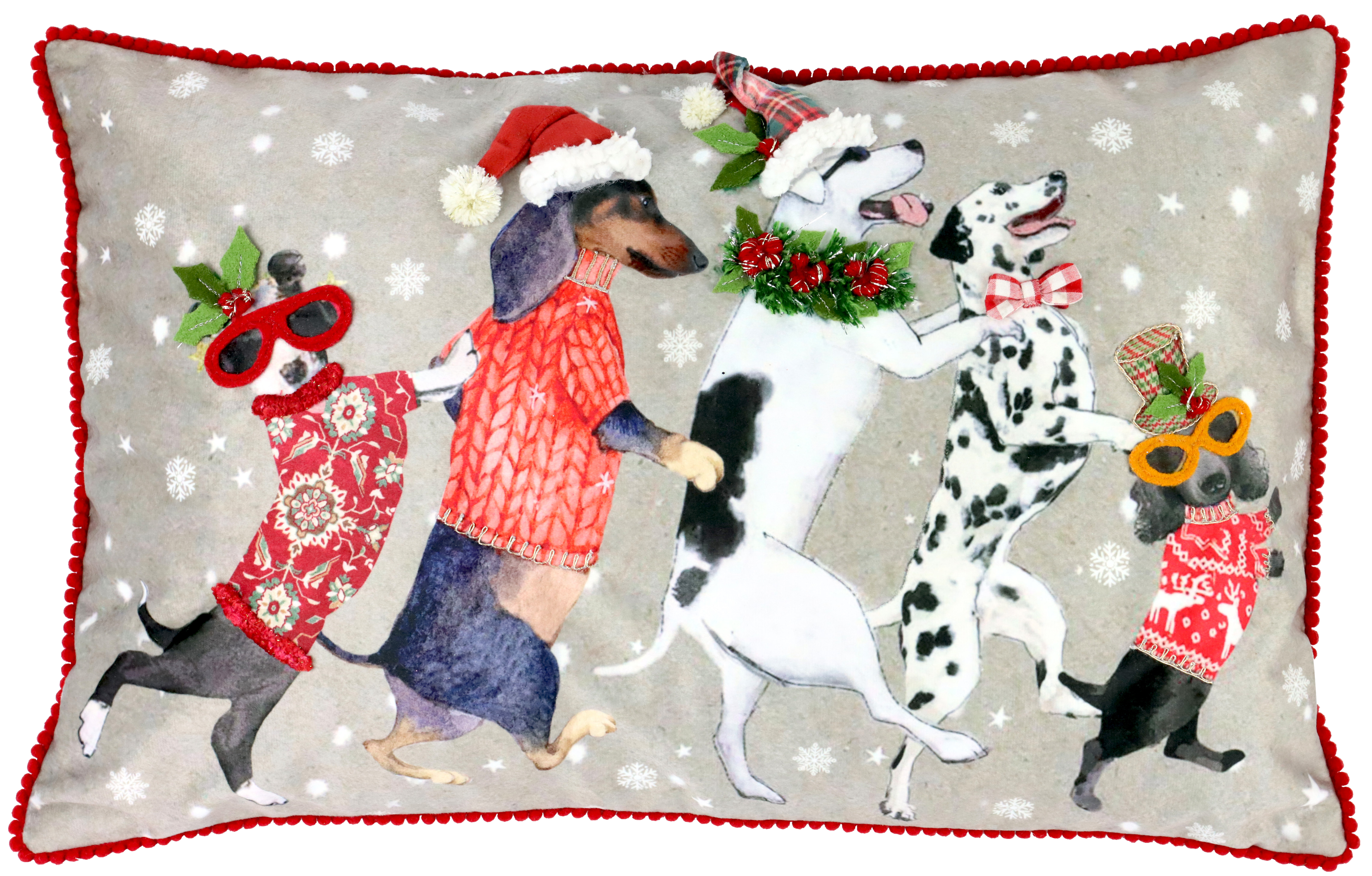 7176 CUSCINO DOG-PARADE 30x50